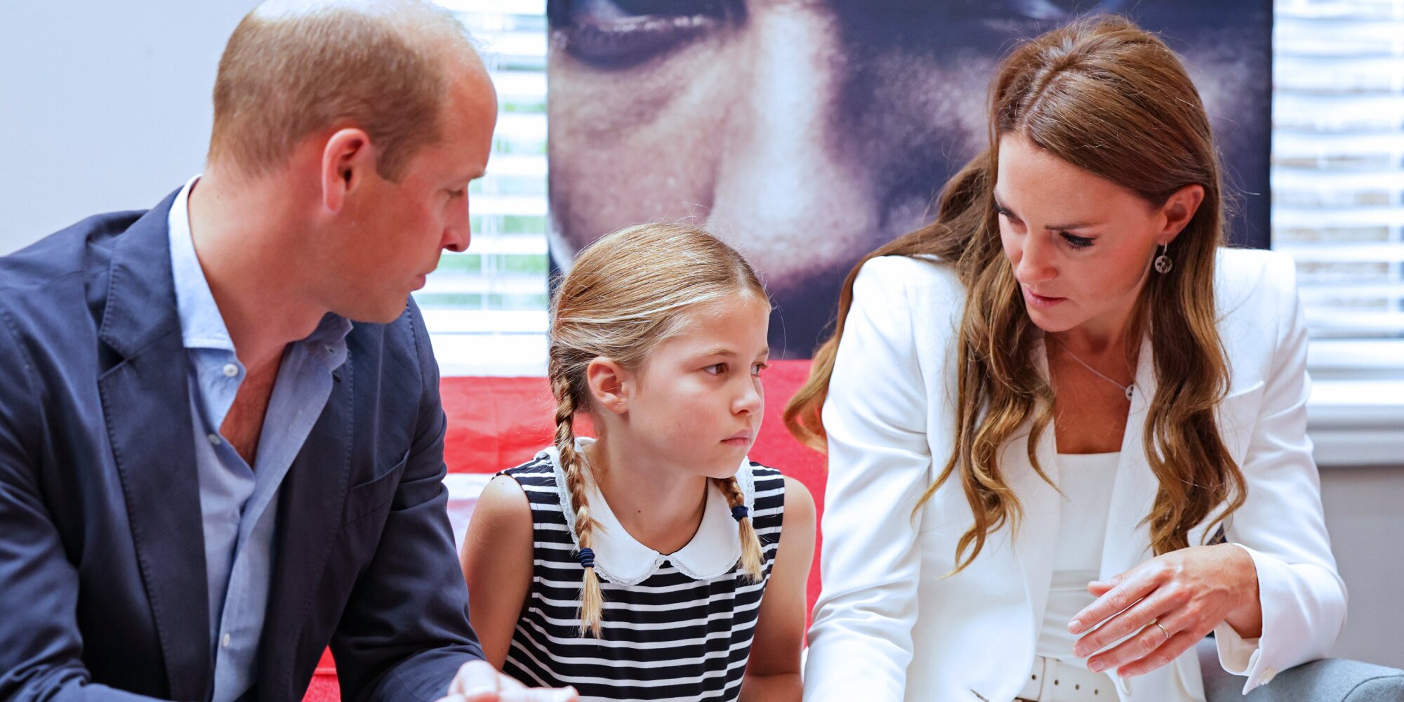 El llamativo gesto de Kate Middleton en los actos oficiales junto al Príncipe Guillermo y la Princesa Charlotte