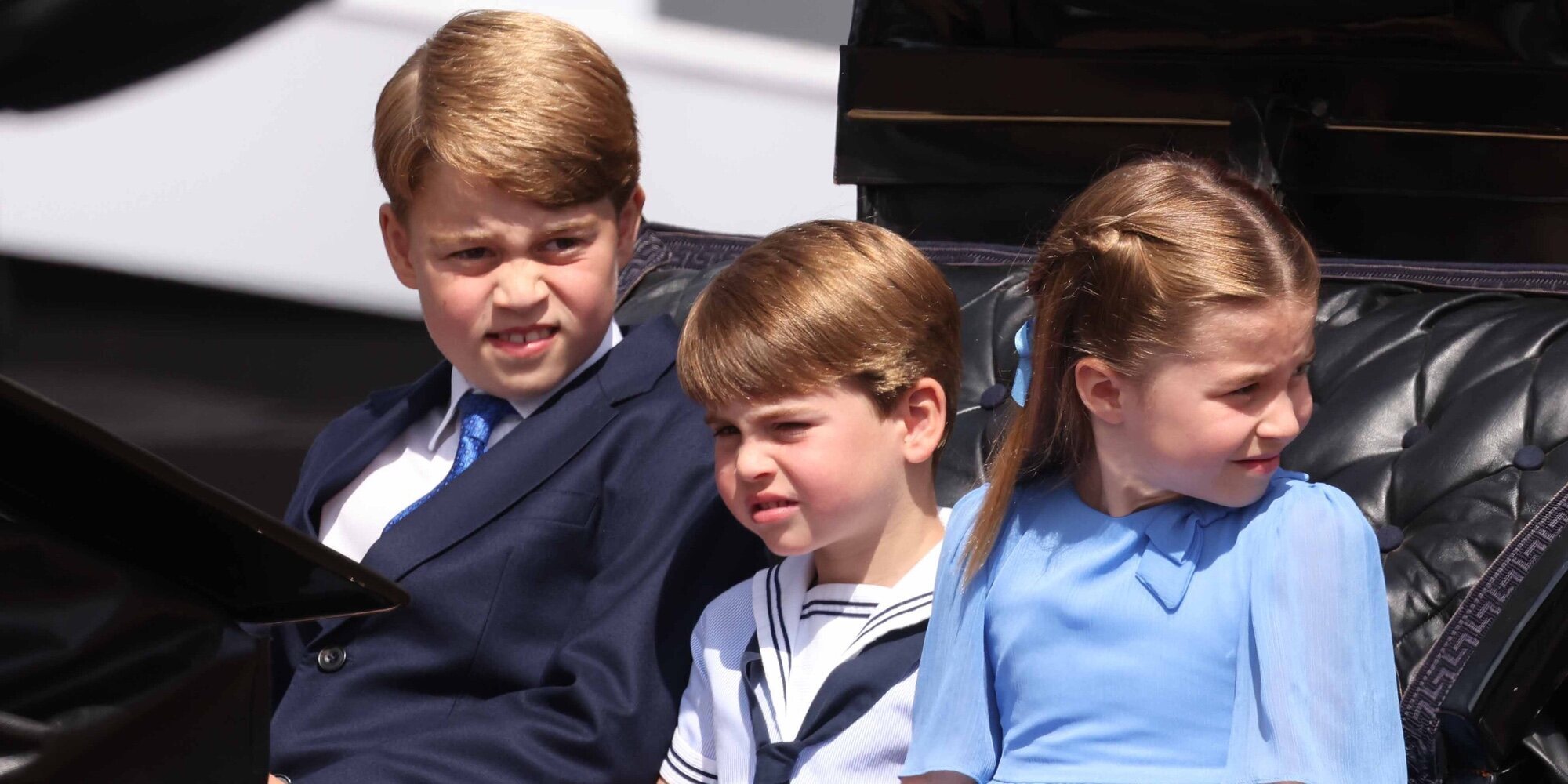 Los padres del nuevo colegio de George, Charlotte y Louis de Cambridge, muy preocupados por su presencia
