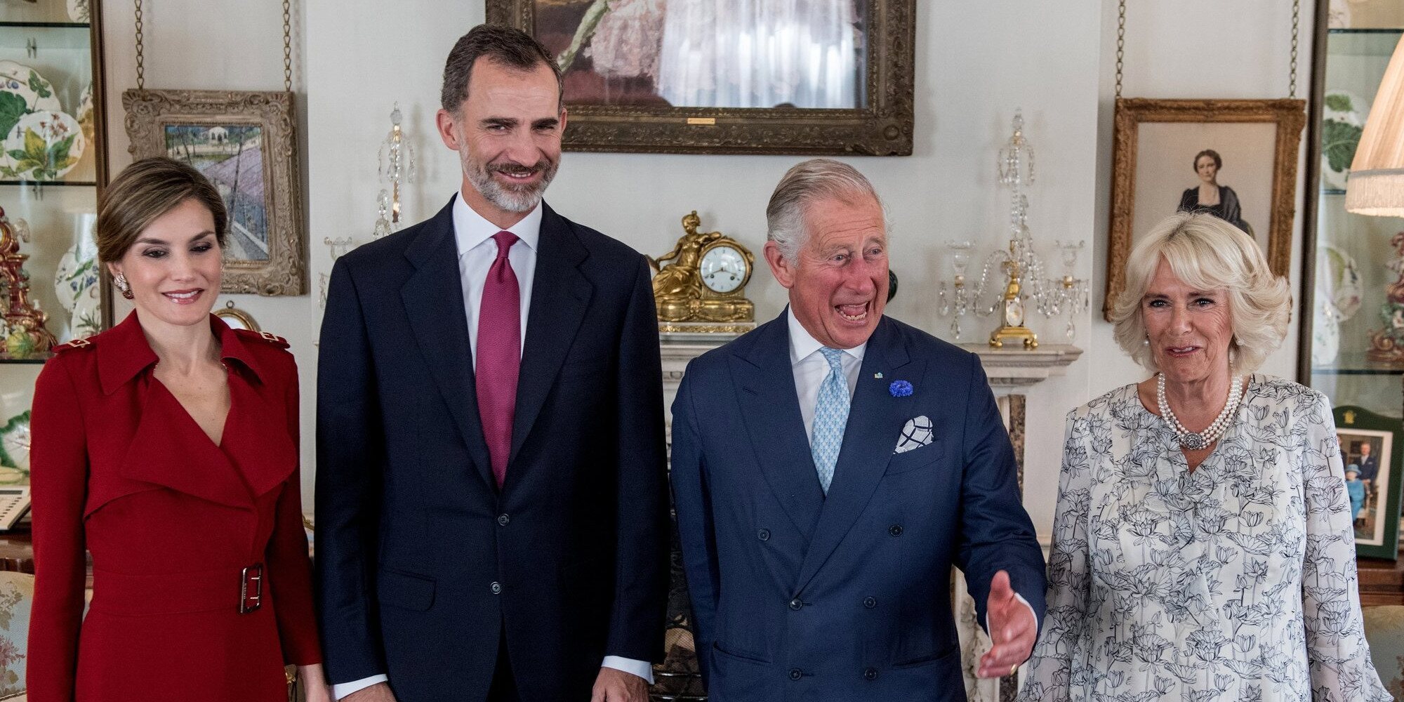 El Rey Felipe VI desea un próspero y fructífero reinado a Carlos III tras su proclamación real