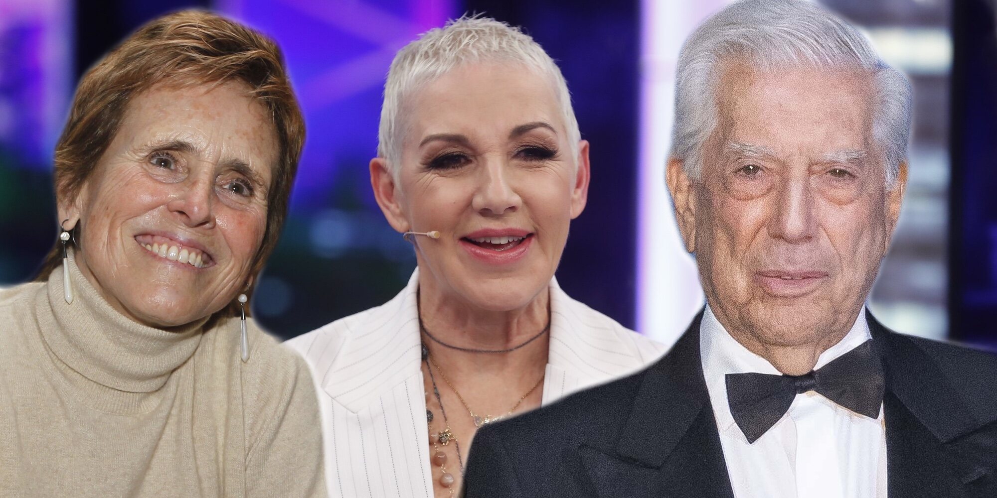 Mercedes Milá, Mario Vargas Llosa y otras personas que forman parte de la aristocracia
