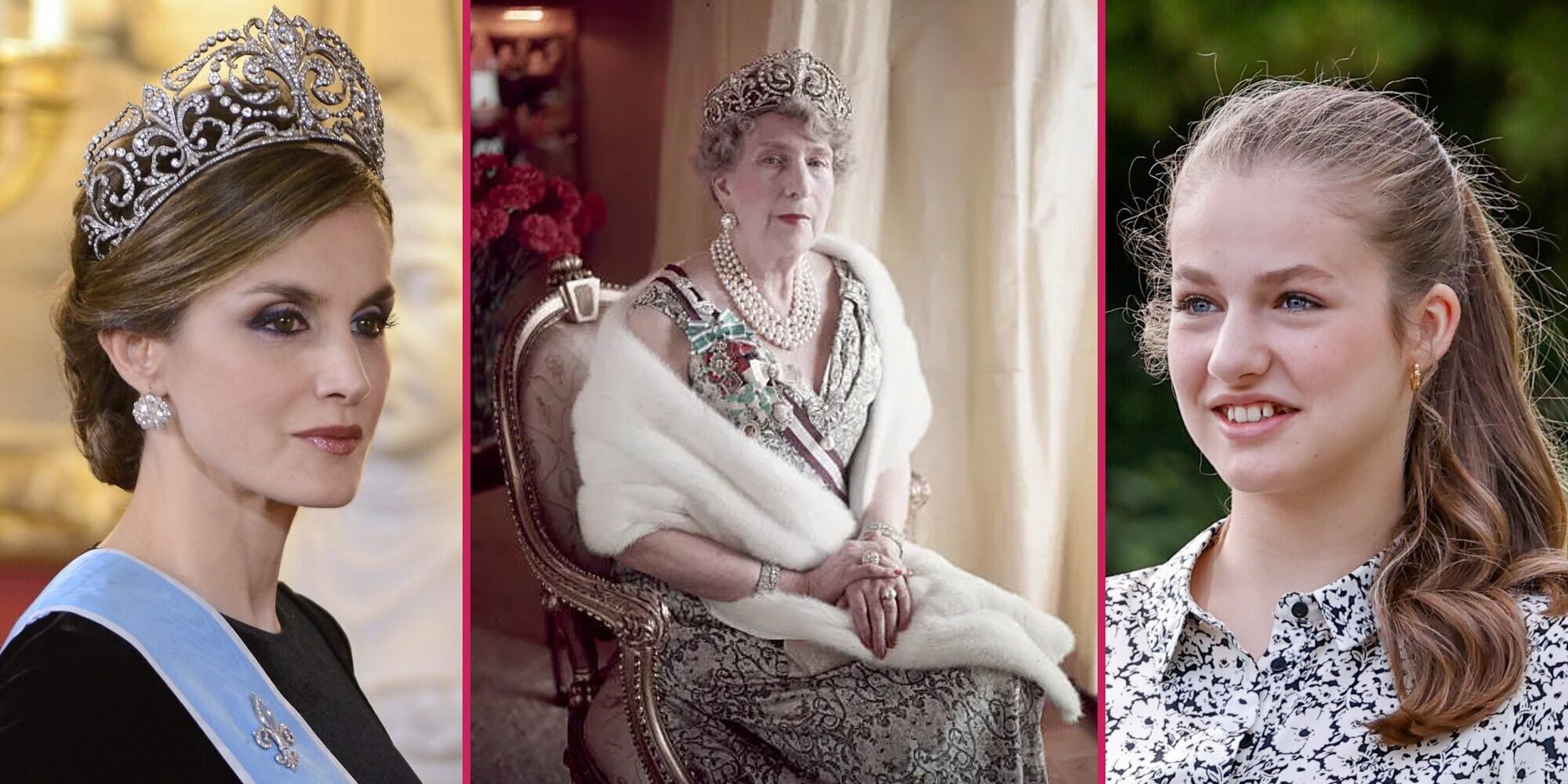 El legado de Victoria Eugenia de Battenberg a las Reinas de España: las joyas que un día heredará la Princesa Leonor