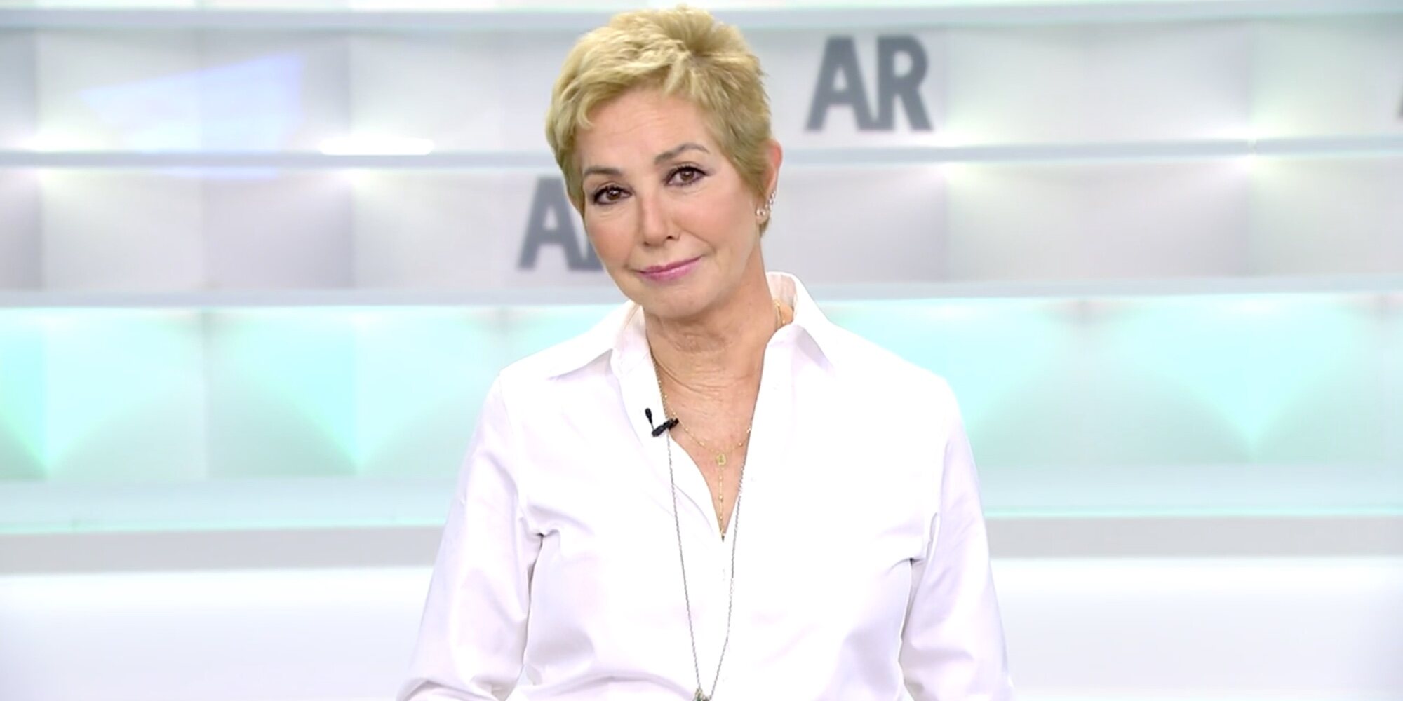 Ana Rosa Quintana regresa a la televisión tras superar el cáncer: "Tengo una deuda eterna con todos ustedes"