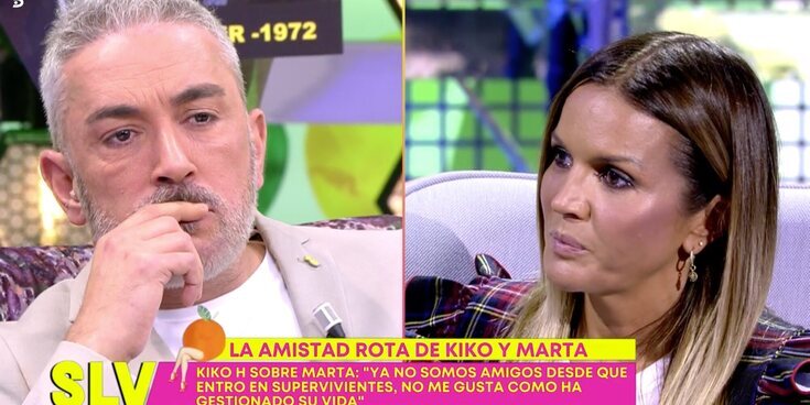 El emotivo reencuentro entre Kiko Hernández y Marta López: "Tú has sido mi mejor amigo"