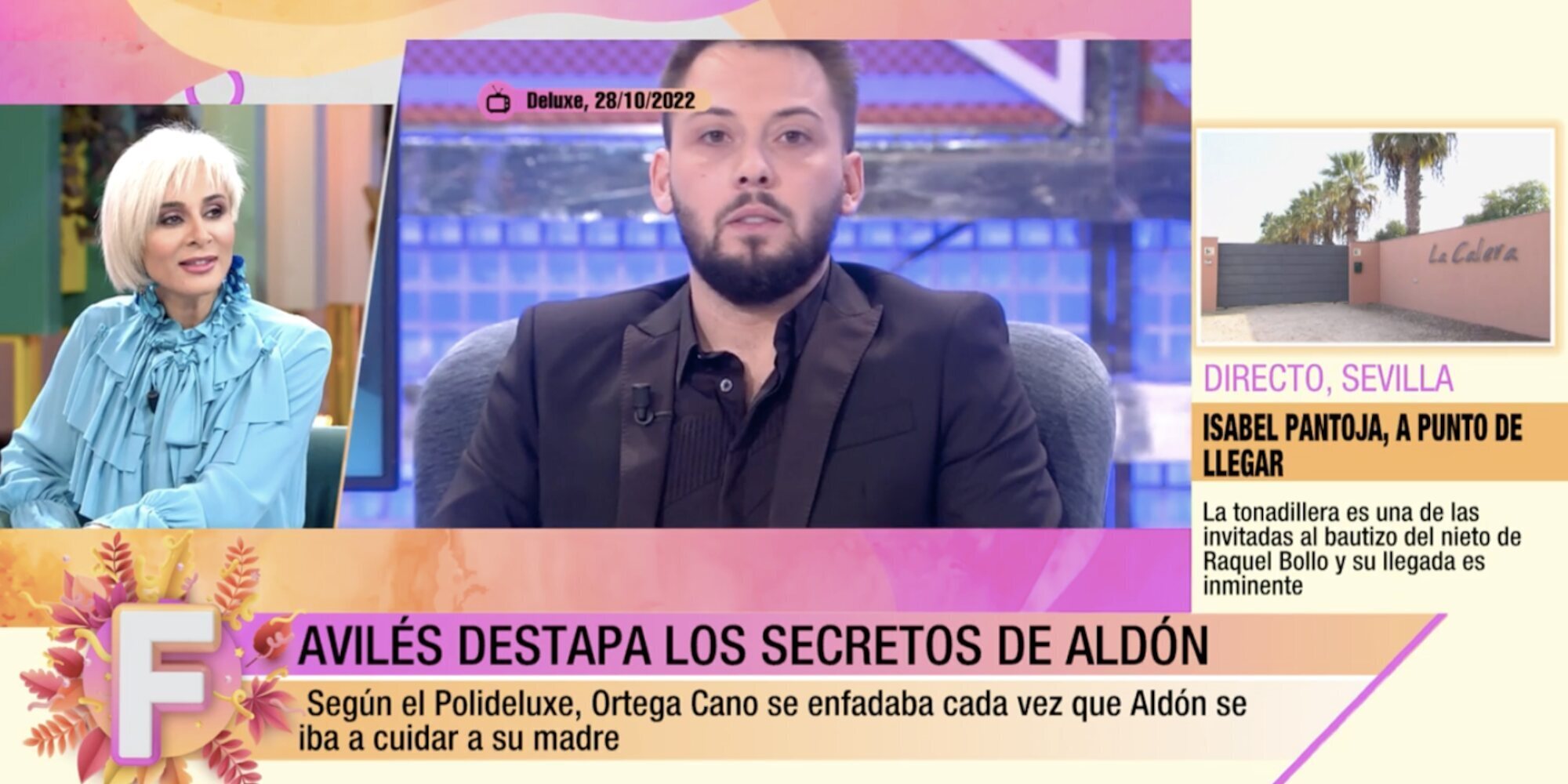 Ana María Aldón reacciona al 'polideluxe' de José Antonio Avilés: "Dice ser mi amigo y cuenta mis intimidades"