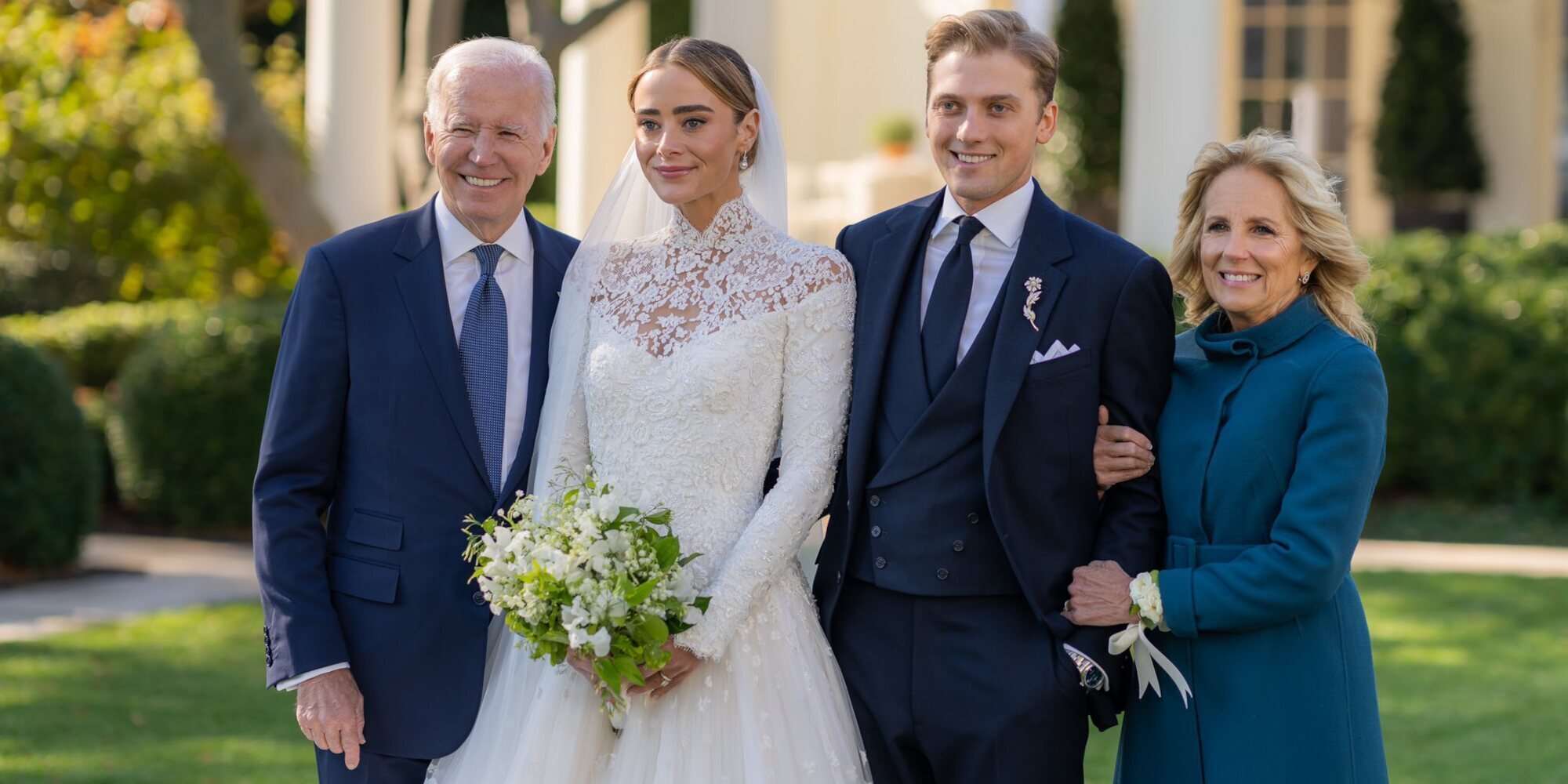 Naomi Biden, nieta de Joe Biden, celebra su boda en una ceremonia histórica en la Casa Blanca