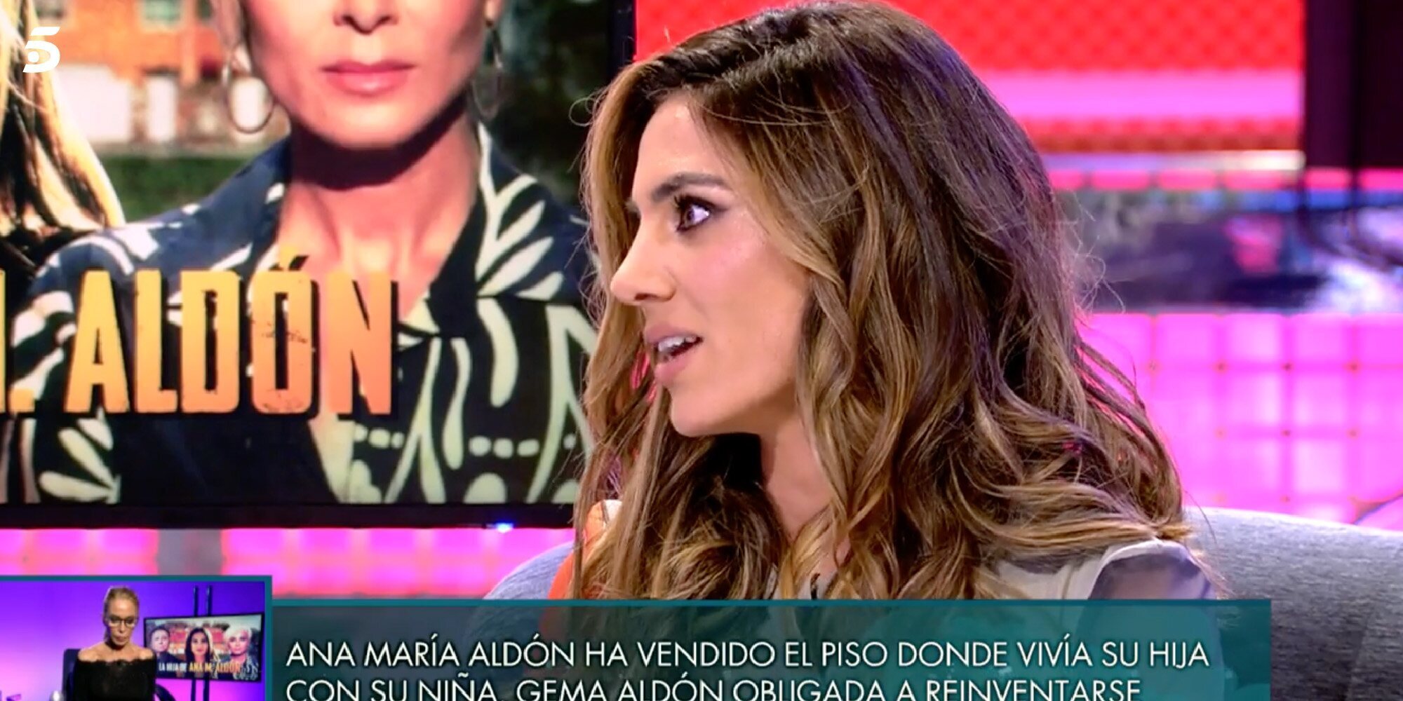 Gema Aldón habla sobre la ausencia de su madre Ana María Aldón en el peor momento de su vida