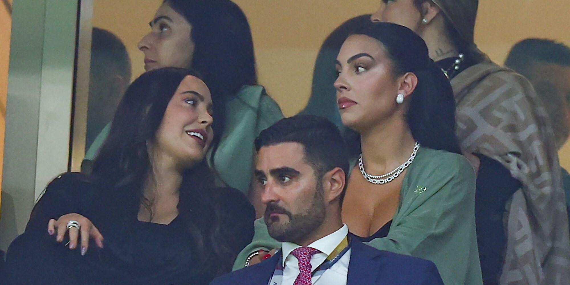 Georgina Rodríguez, indignada por ver a Cristiano Ronaldo en el banquillo por sus nuevas tensiones