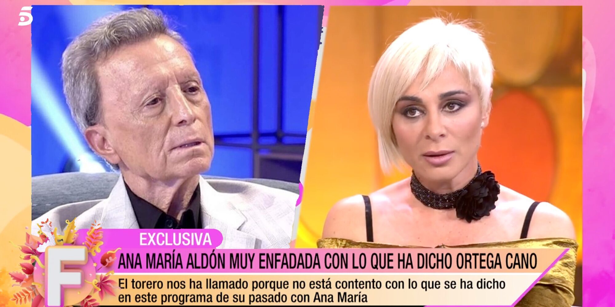 Ana María Aldón brota tras un nuevo reproche de Ortega Cano a sus palabras: "Todo sienta mal, estoy un poco cansada"