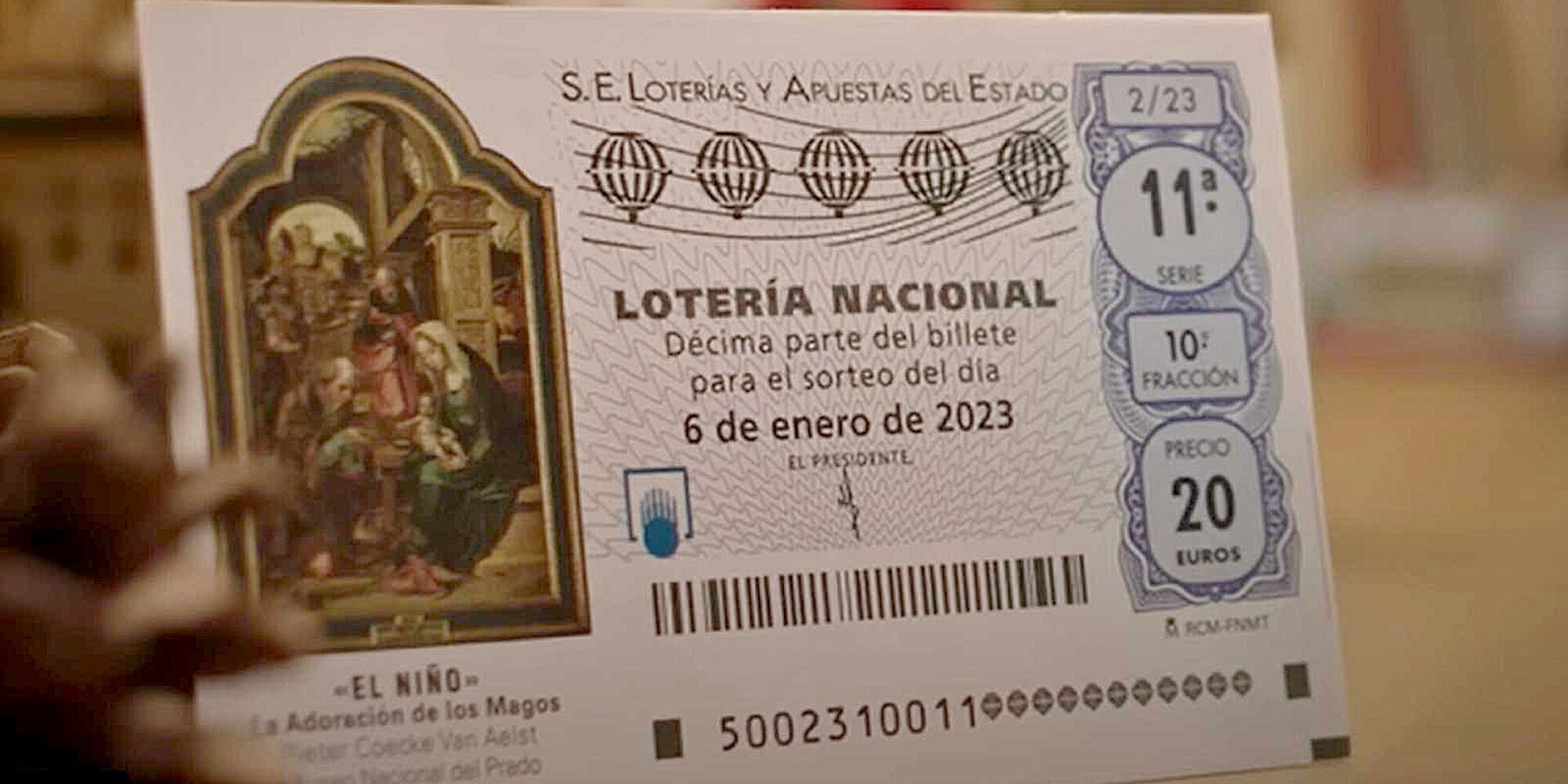 Lotería del Niño 2023: estos son los números premiados del sorteo del Día de Reyes