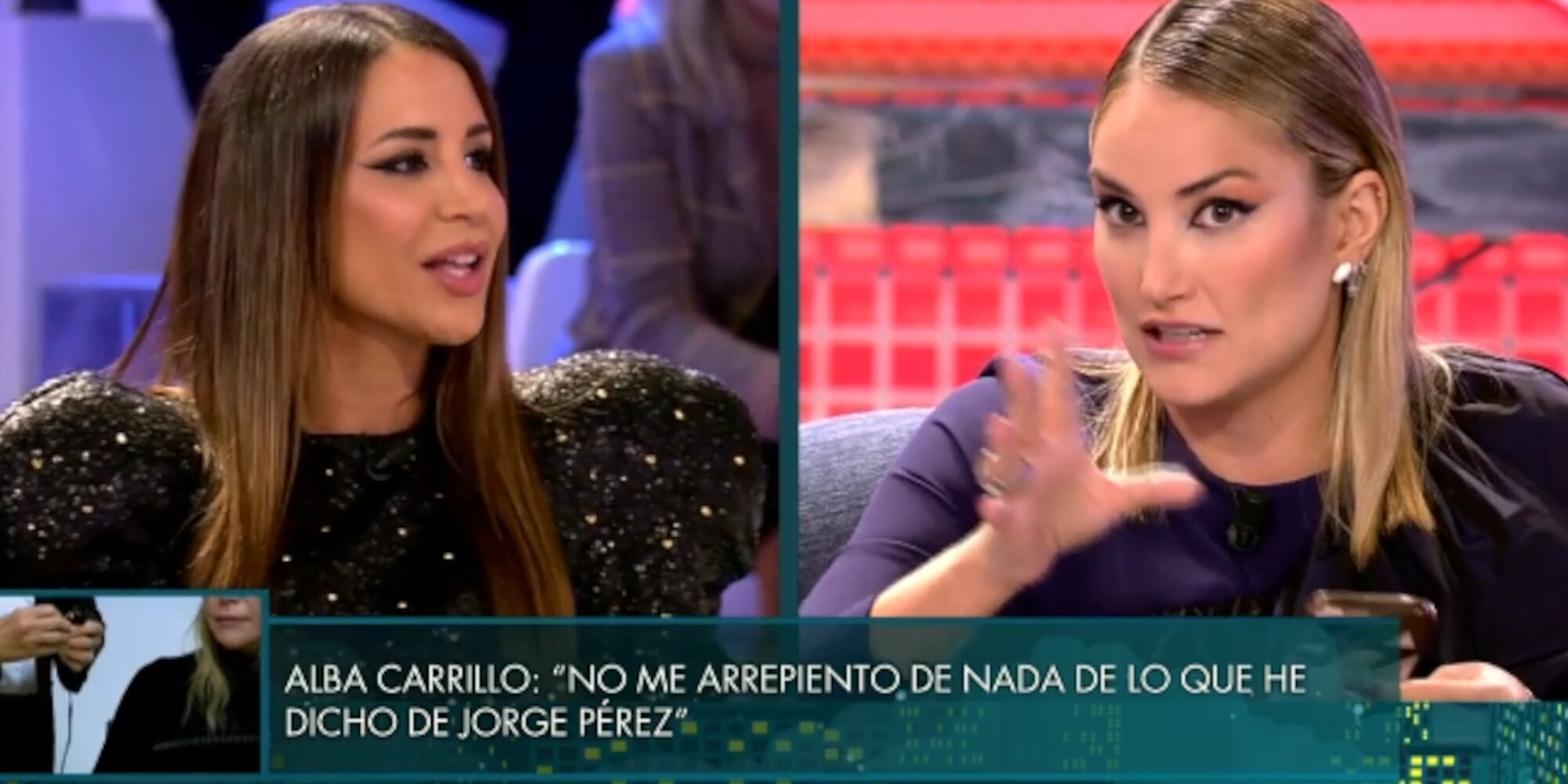 Alba Carrillo hunde a Cristina Porta: "No me han ofrecido ser como escort como a ti"