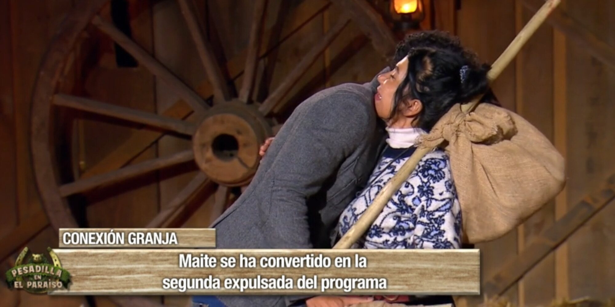 La emotiva despedida de Maite Galdeano y Kiko Jiménez en 'Pesadilla en El Paraíso': "Confío en ti"
