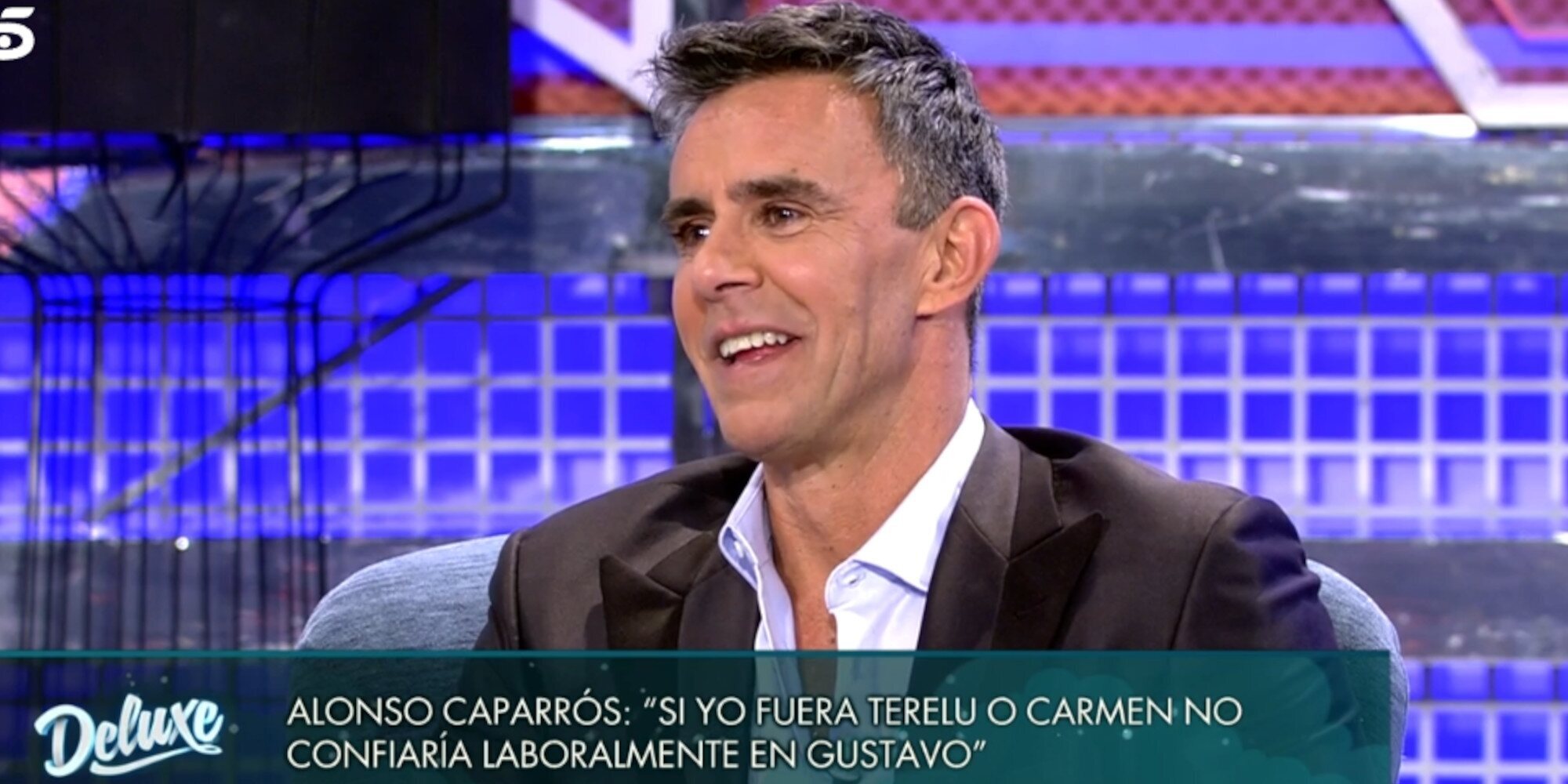 Alonso Caparrós desvela en el 'Deluxe' como fueron sus "encuentros carnales" con Terelu Campos