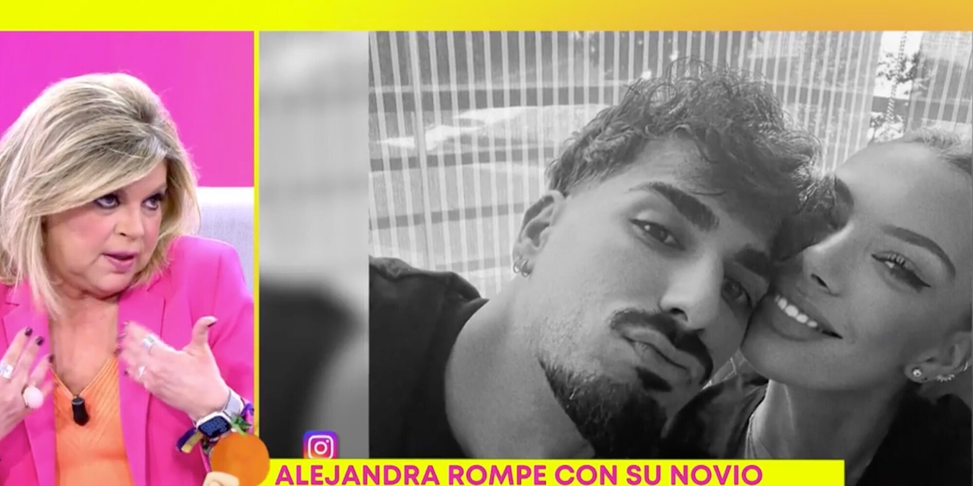 Terelu Campos habla sobre la ruptura de Alejandra Rubio: "Venían a mi casa llorando"