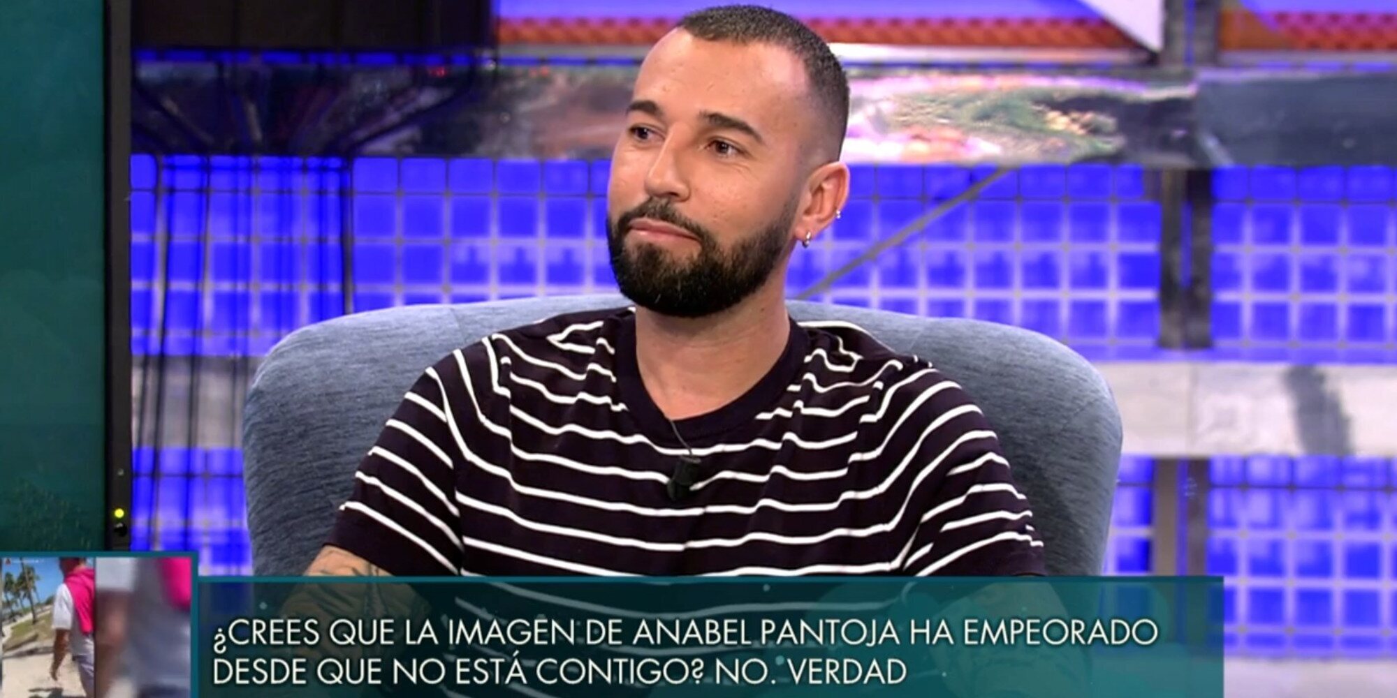 Anabel Pantoja se enfrenta a Omar Sánchez durante el 'Polideluxe': "Que deje de mentir"