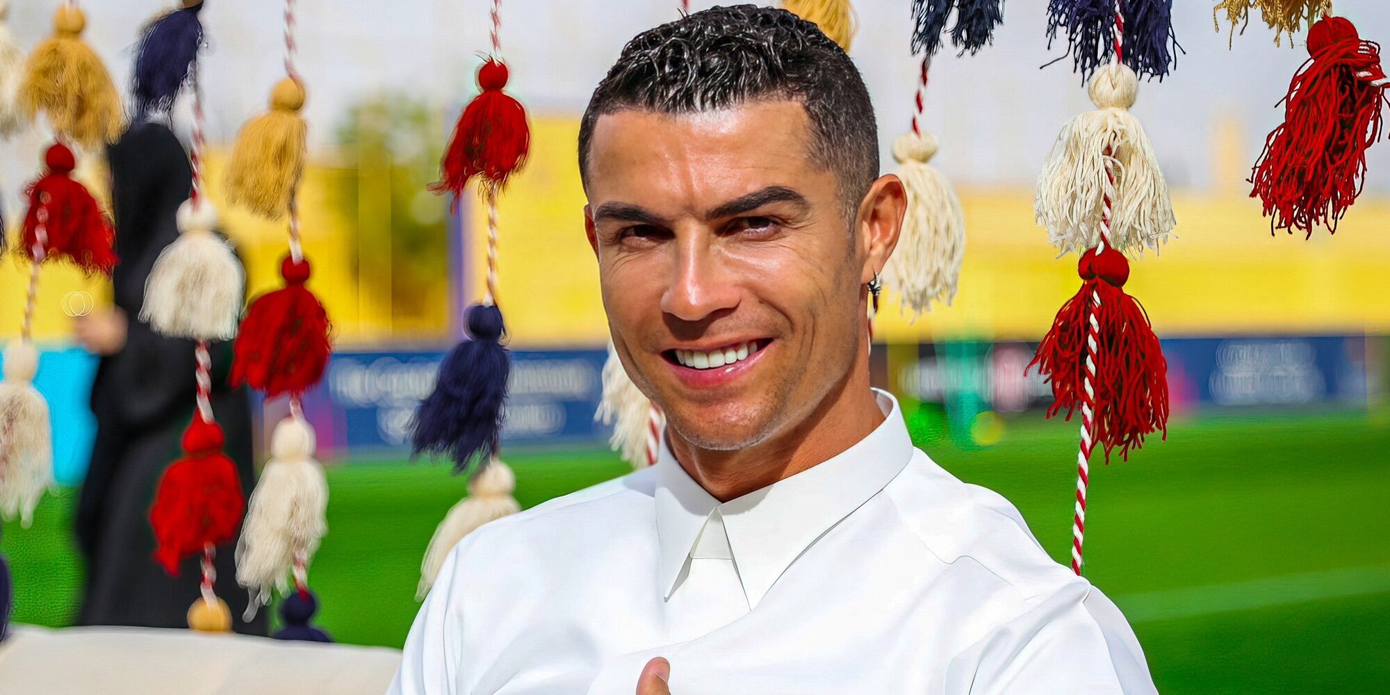 Cristiano Ronaldo, como un saudí más en el Día de la Fundación de Arabia Saudí
