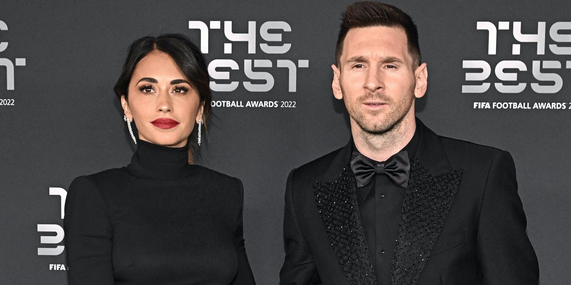 La felicidad compartida de Messi con Antonella Roccuzzo tras ganar el premio The Best 2022