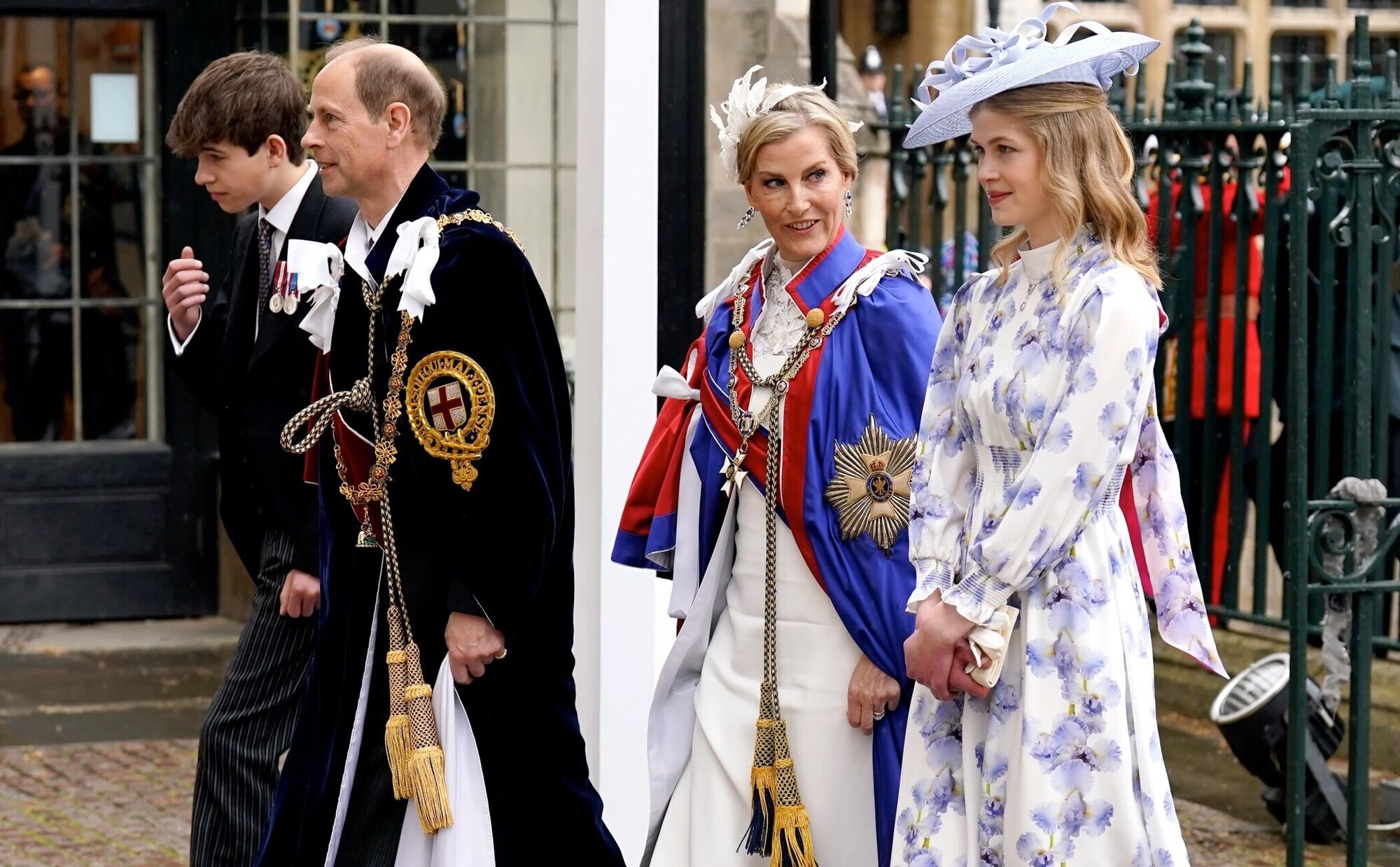 Lady Louise y James Mountbatten-Windsor: la excepción de Carlos III con los hijos del Príncipe Eduardo en su Coronación