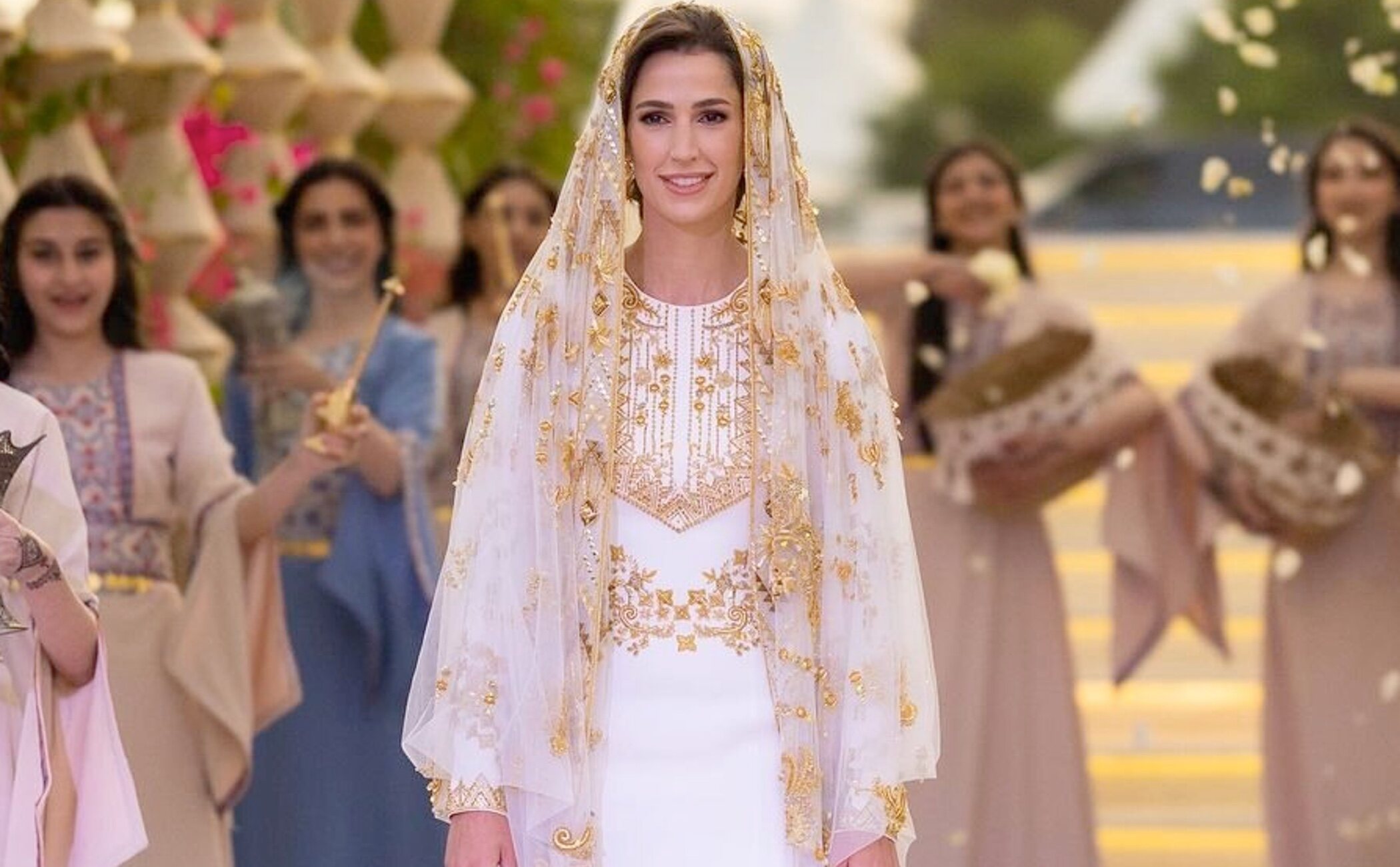 El título que ha recibido Rajwa de Jordania tras su boda con Hussein de Jordania y que no le asegura convertirse en Reina