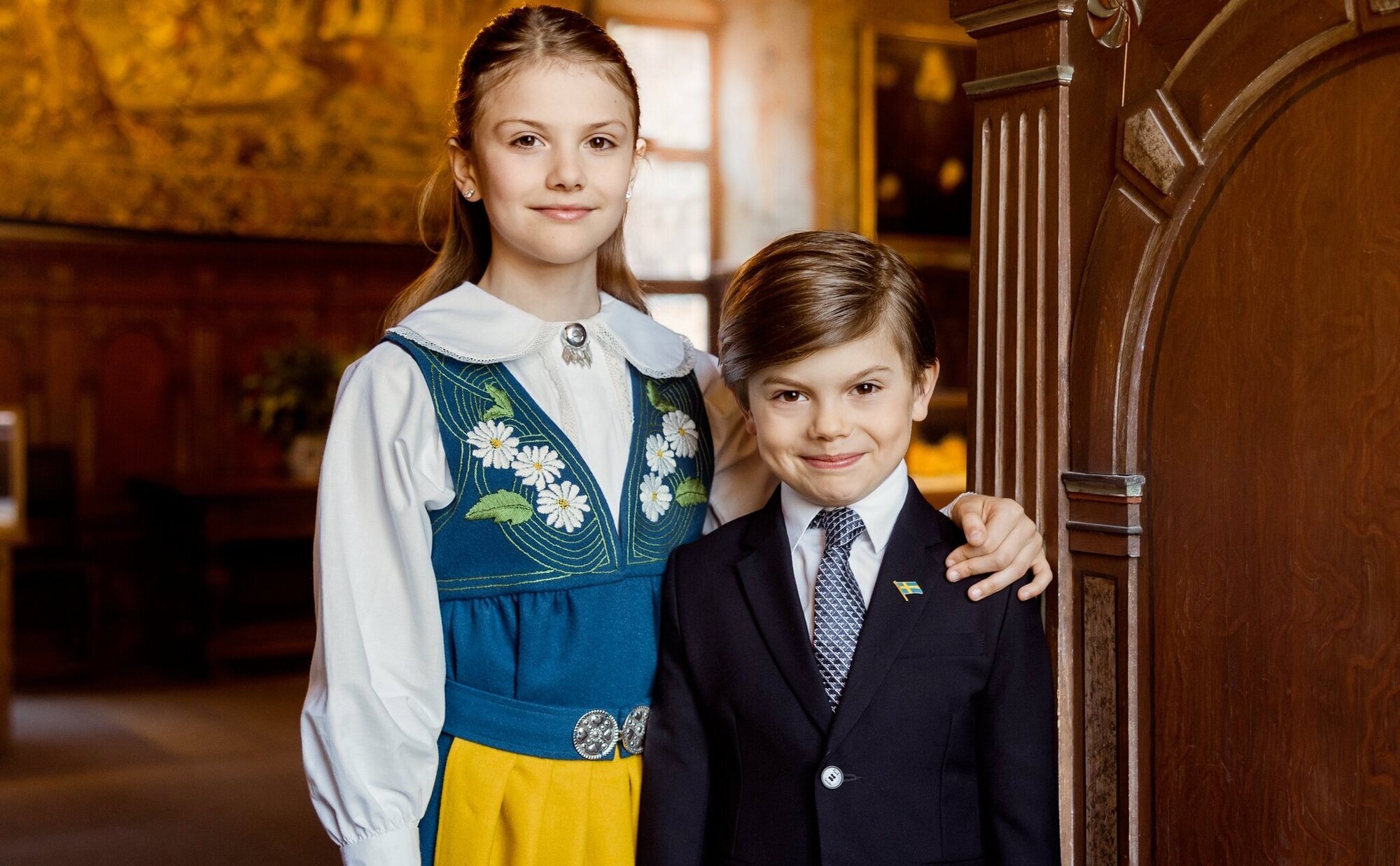 Lo que aprendieron Estelle y Oscar de Suecia en la celebración del Día Nacional de Suecia más importante
