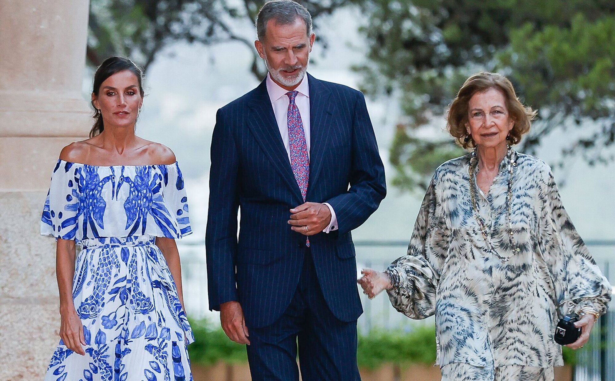 El menú que ofrecieron los Reyes Felipe y Letizia y la Reina Sofía en la recepción a la sociedad balear en Marivent