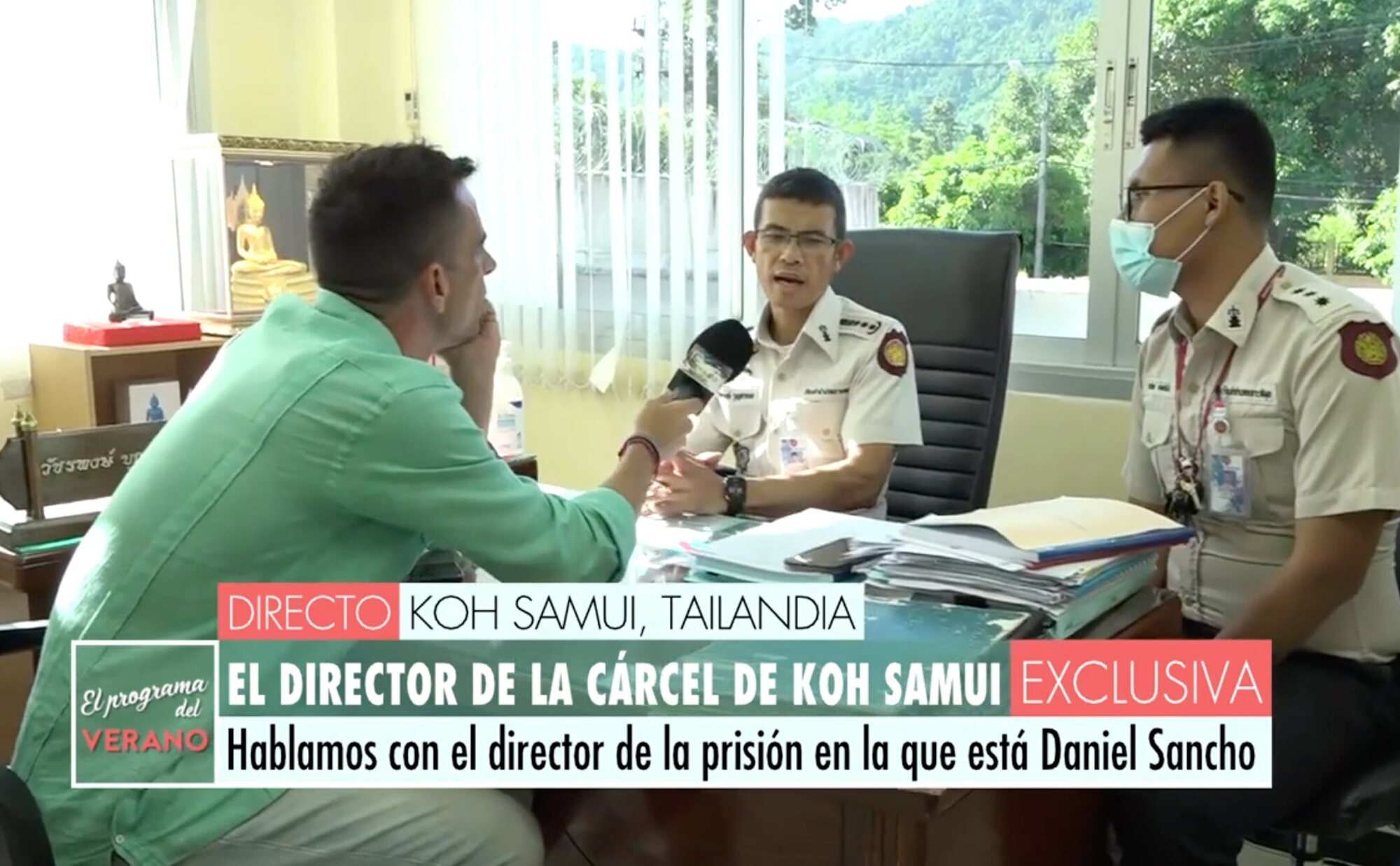 El director de la prisión en la que está Daniel Sancho habla en directo para 'El programa del verano': así se encuentra