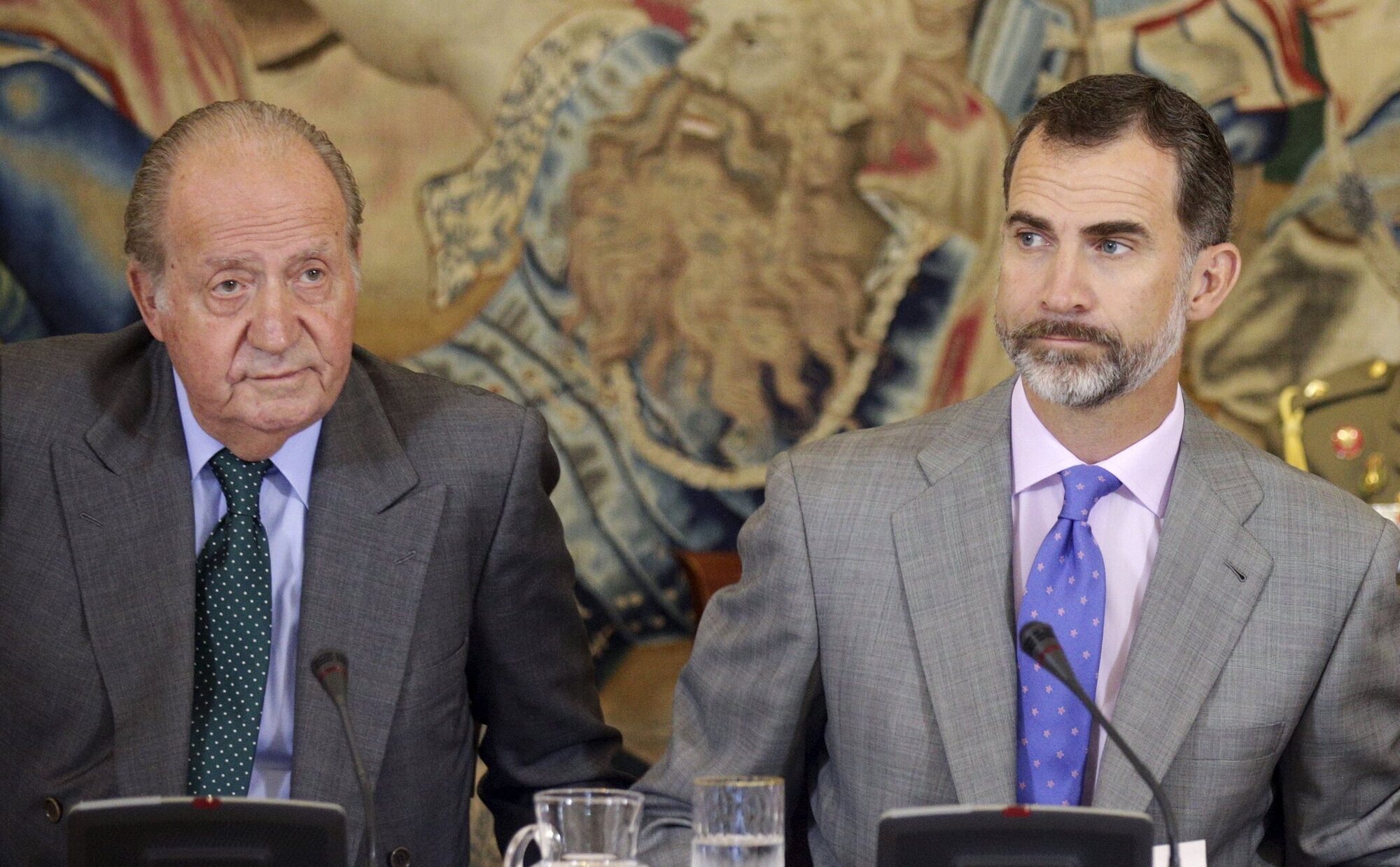 El Rey Juan Carlos dice que "seguramente" se vea con el Rey Felipe tras salir a navegar con la Infanta Margarita y los Zurita