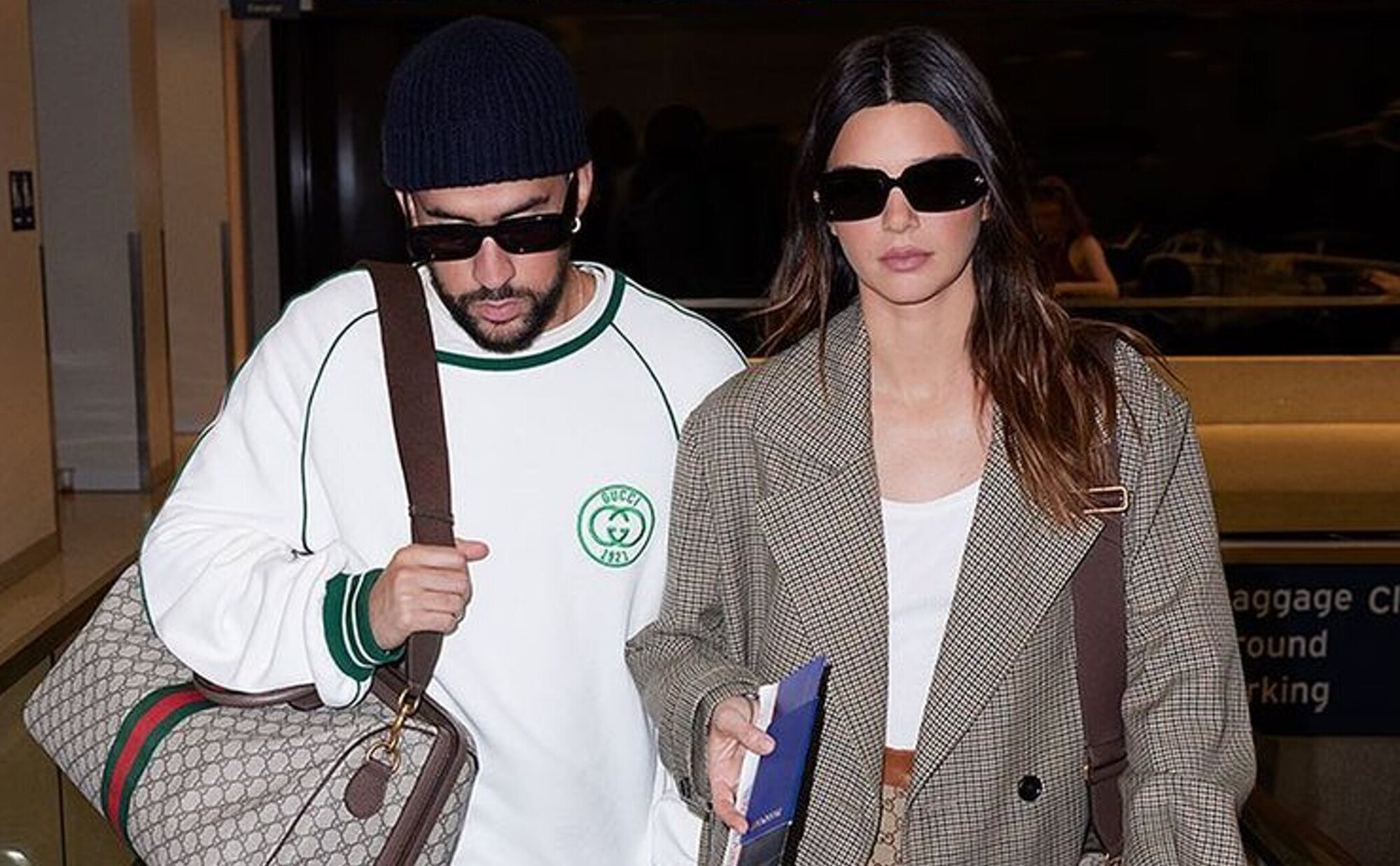 Kendall Jenner y Bad Bunny debutan como pareja oficial en la última campaña para Gucci