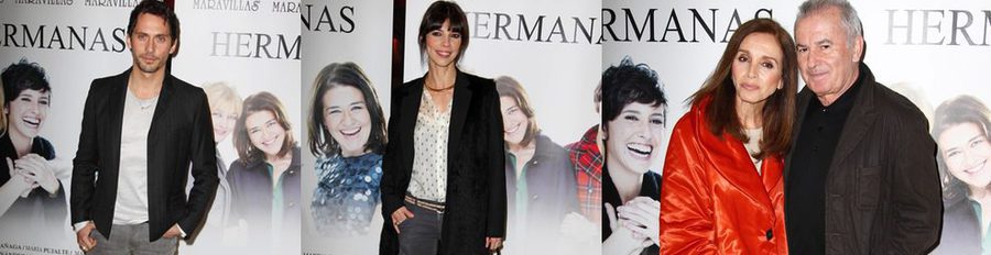 Paco León y Maribel Verdú apoyan a Amparo Larrañaga, Marina San José y María Pujalte en el estreno de 'Hermanas'