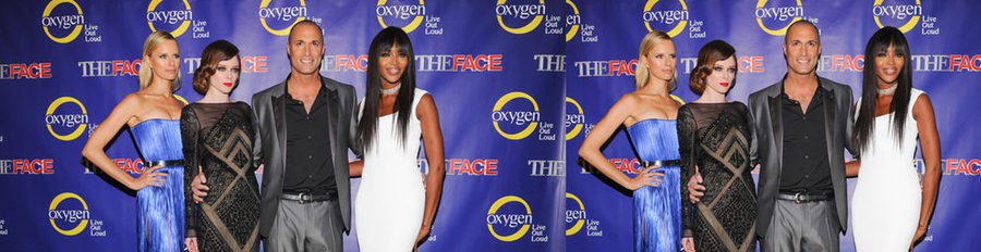 Naomi Campbell, Karolina Kurkova y Coco Rocha presentan el concurso de modelos 'The Face'