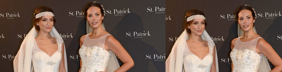 Jessica Bueno y Raquel Jiménez se visten de novia para presentar la nueva colección de St. Patrick