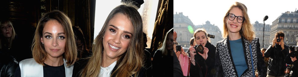 Jessica Alba, Nicole Richie y Natalia Vodianova arropan a Stella Mccartney en la Semana de la Moda de París