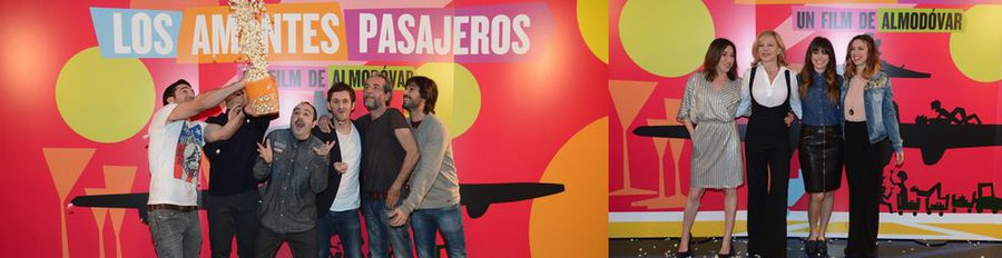Hugo Silva, Miguel Ángel Silvestre, Blanca Suárez y el resto del reparto presentan 'Los amantes pasajeros' en Barcelona
