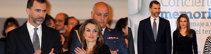 Los Príncipes Felipe y Letizia presiden el concierto en homenaje a las víctimas del terrorismo