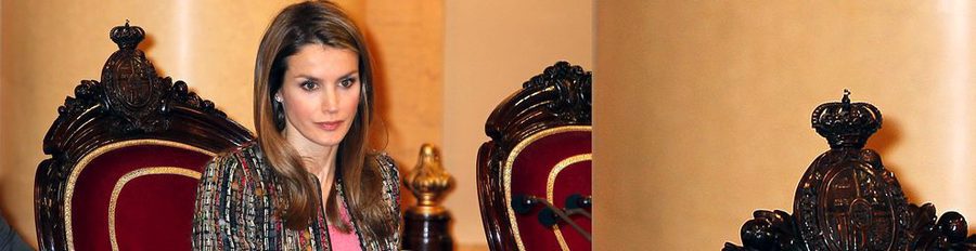 La Princesa Letizia premia a Isabel Gemio y Vicente del Bosque en el acto oficial del Día Mundial de las Enfermedades Raras