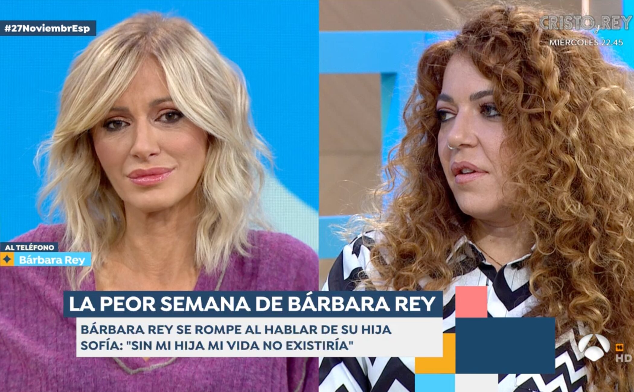 Bárbara Rey, contra Telecinco en Antena 3 por la entrevista de Ángel Cristo: "Viendo donde ha debutado, sé lo que le espera"