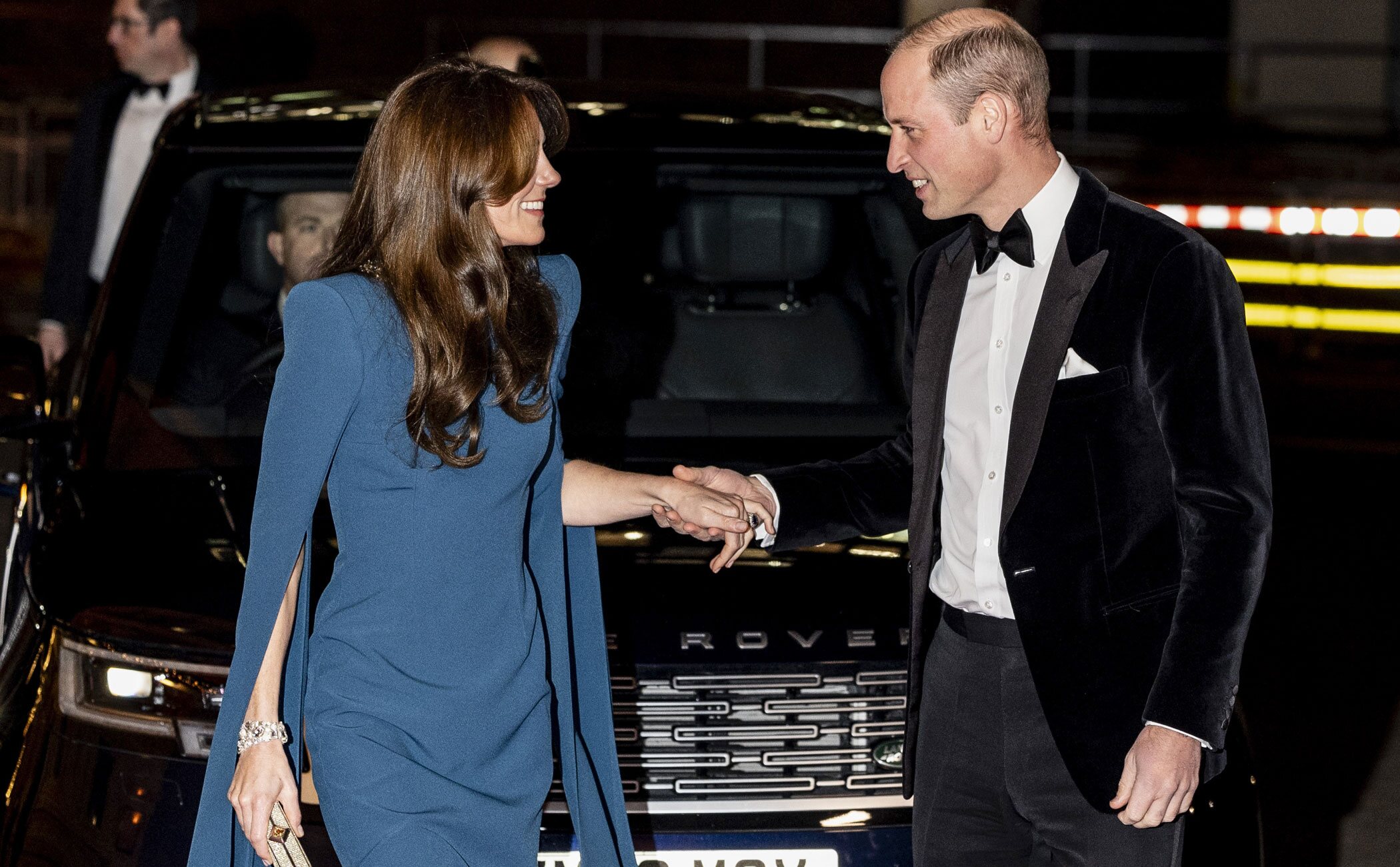 El cariñoso gesto entre el Príncipe Guillermo y Kate Middleton en tiempos turbulentos en la Royal Variety Performance