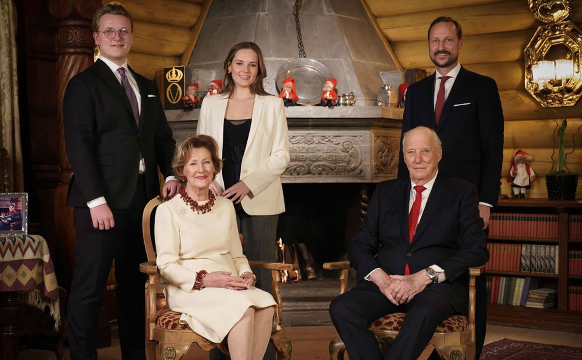 La incompleta felicitación navideña de la Familia Real Noruega por la triste ausencia de Mette-Marit de Noruega