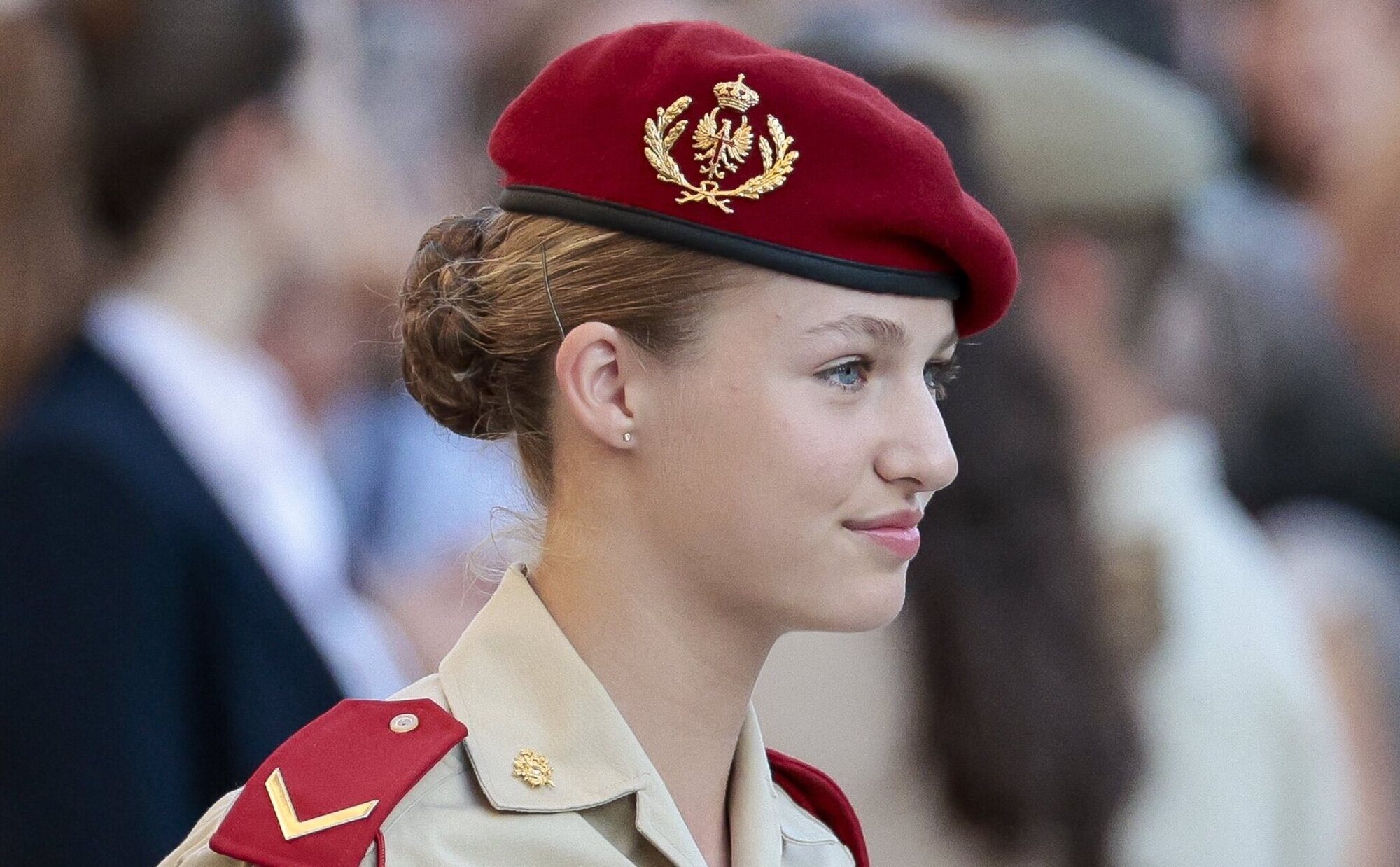 La Princesa Leonor, volcada de nuevo en su formación militar: entrenamientos, pista de combate y prácticas de tiro