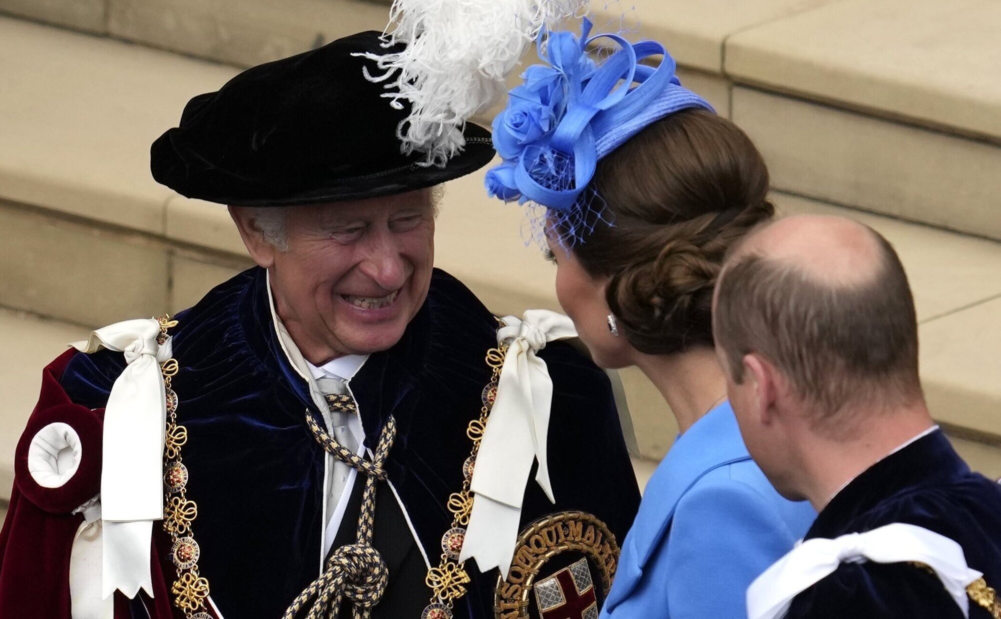 El Rey Carlos III visita a Kate Middleton antes de ingresar para ser operado en el mismo hospital