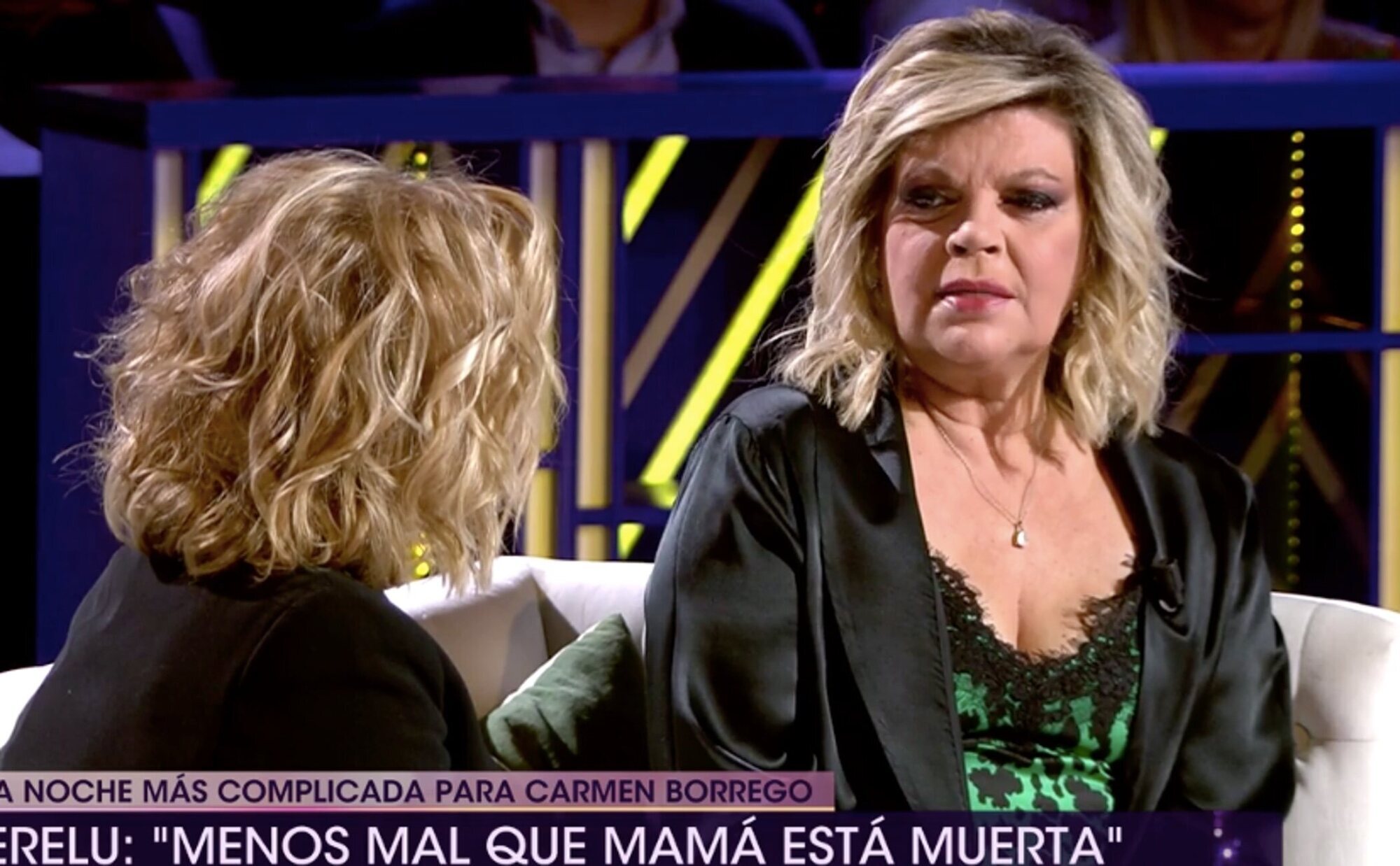 La entrevista de Terelu Campos a Carmen Borrego: "Menos mal que María Teresa Campos está muerta"