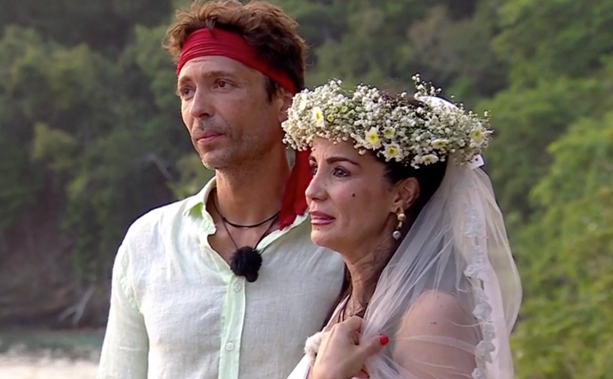 Ángel Cristo y Ana Herminia se casan en una romántica boda en 'Supervivientes 2024'