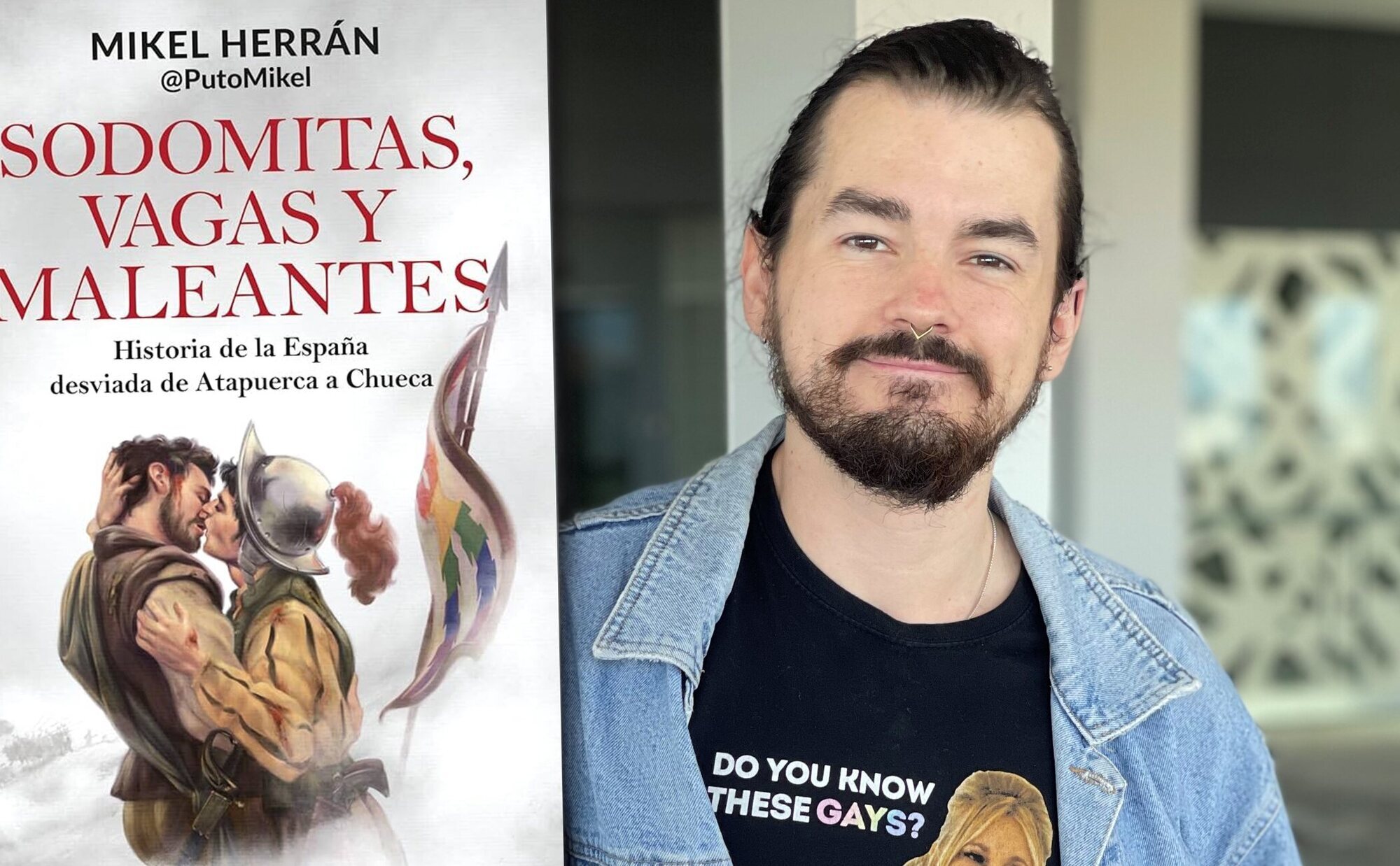Mikel Herrán y lo queer de Atapuerca a Chueca: "En la Antigua Grecia un hombre que daba por culo era supermasculino"
