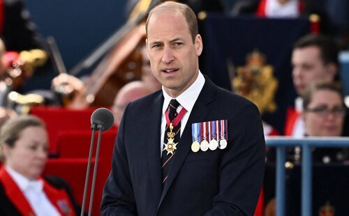 El Príncipe Guillermo habla sobre cómo se encuentra Kate Middleton en el 80 aniversario del Desembarco de Normandía