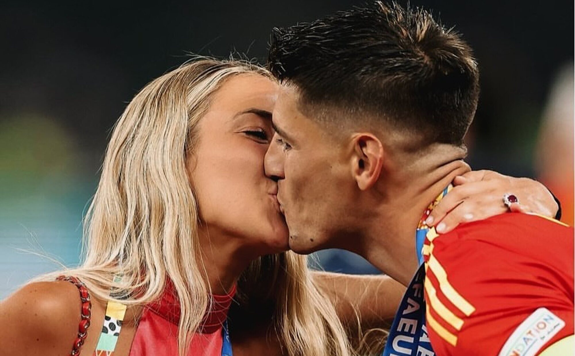 Alice Campello, el mejor apoyo de Álvaro Morata tras su victoria con la Selección Española en la Eurocopa 2024