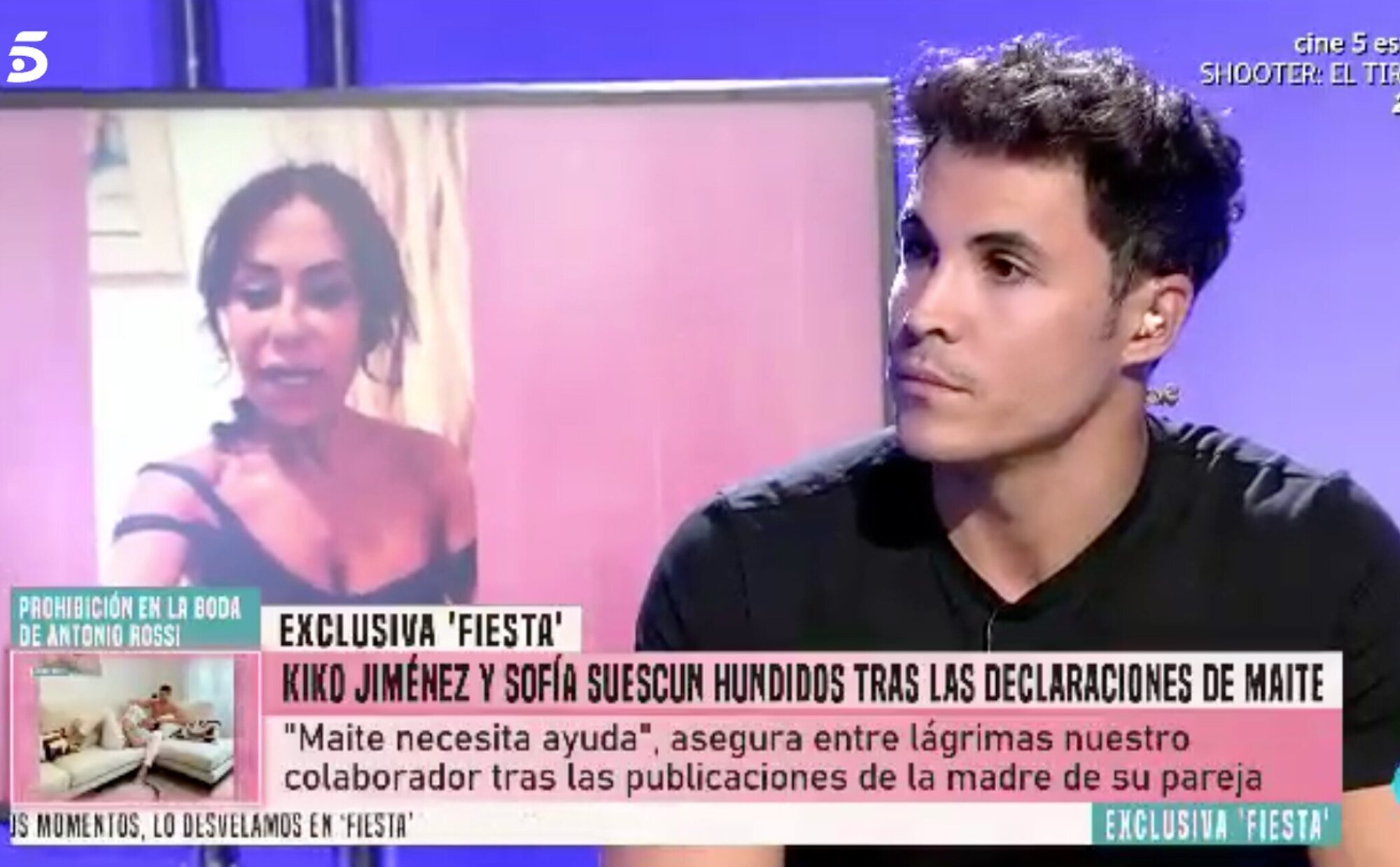 Kiko Jiménez reaparece en televisión tras las acusaciones de Maite Galdeano: "Es un tema muy delicado y grave"