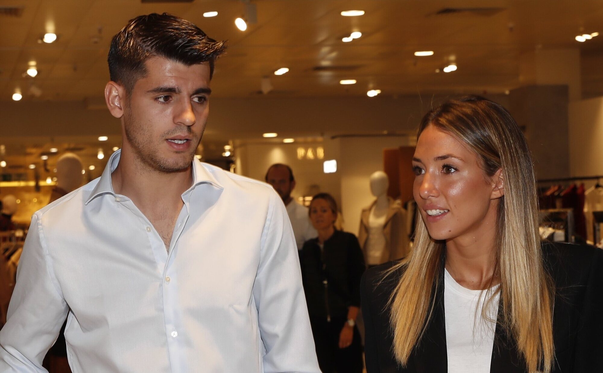 Álvaro Morata y Alice Campello, pillados juntos en Madrid tras su ruptura