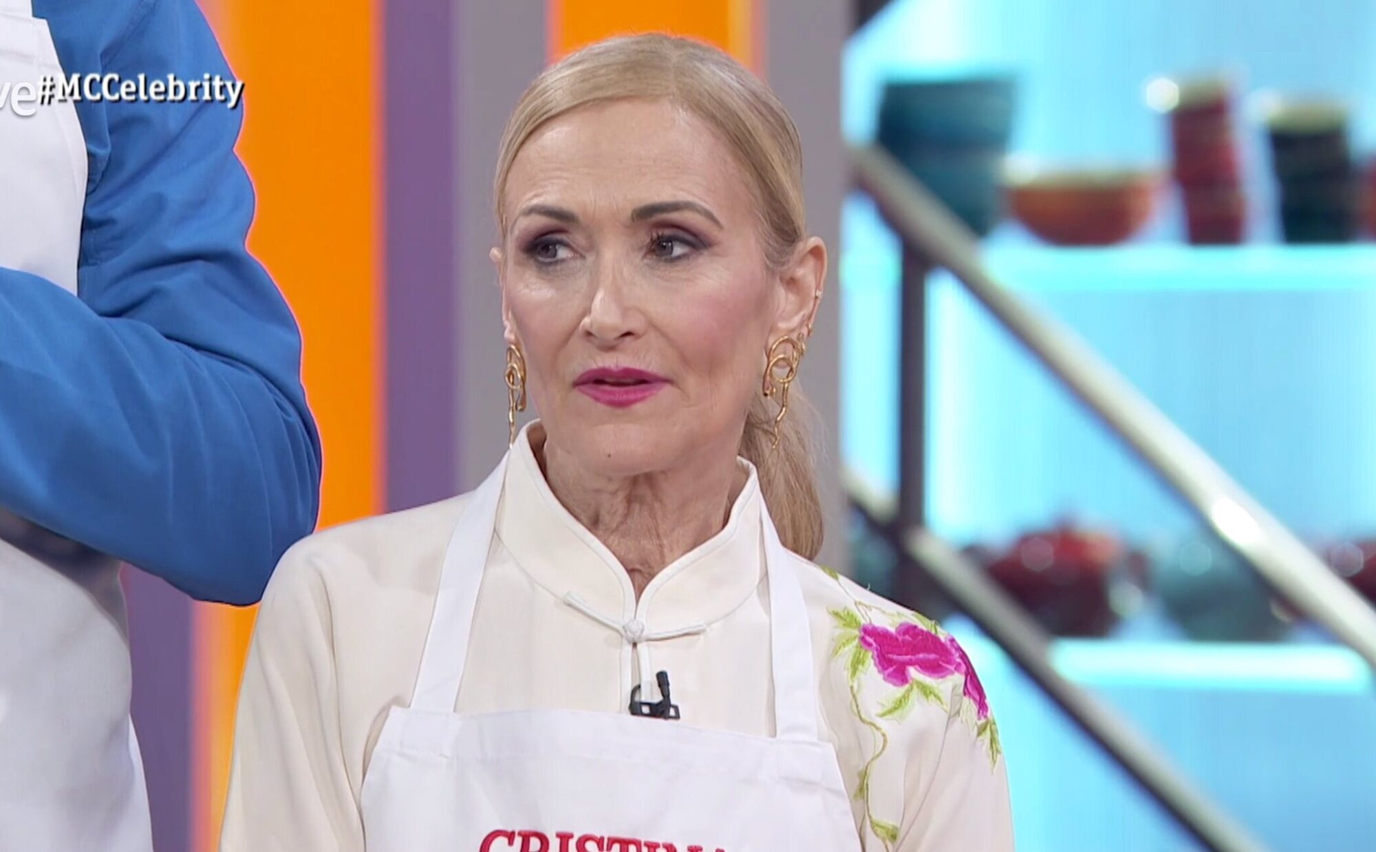 Cristina Cifuentes, cuarta expulsada de 'Masterchef Celebrity 9' pero con vuelta 'dorada' y Rubén Ochandiano decide abandonar