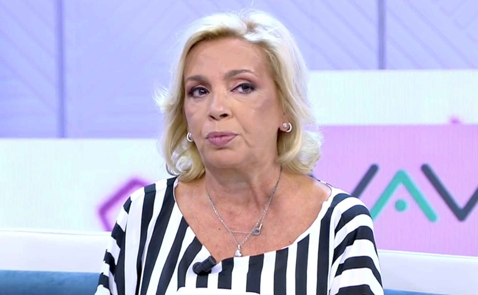 Carmen Borrego se niega a entrar en la guerra con Paola Olmedo y asegura que José María Almoguera no puede ir a 'SV'