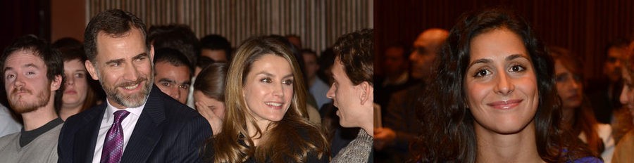 Los Príncipes Felipe y Letizia y Xisca Perelló acuden al concierto organizado por la Fundación Príncipe de Girona