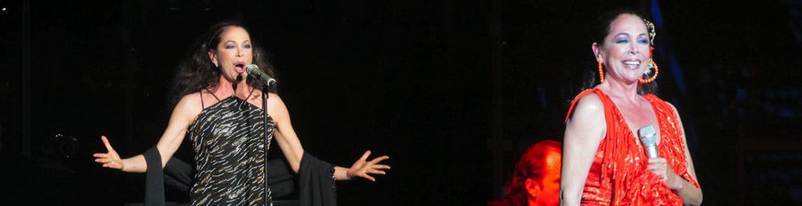 Isabel Pantoja luce una gran sonrisa en su primer concierto tras ser condenada a dos años de cárcel